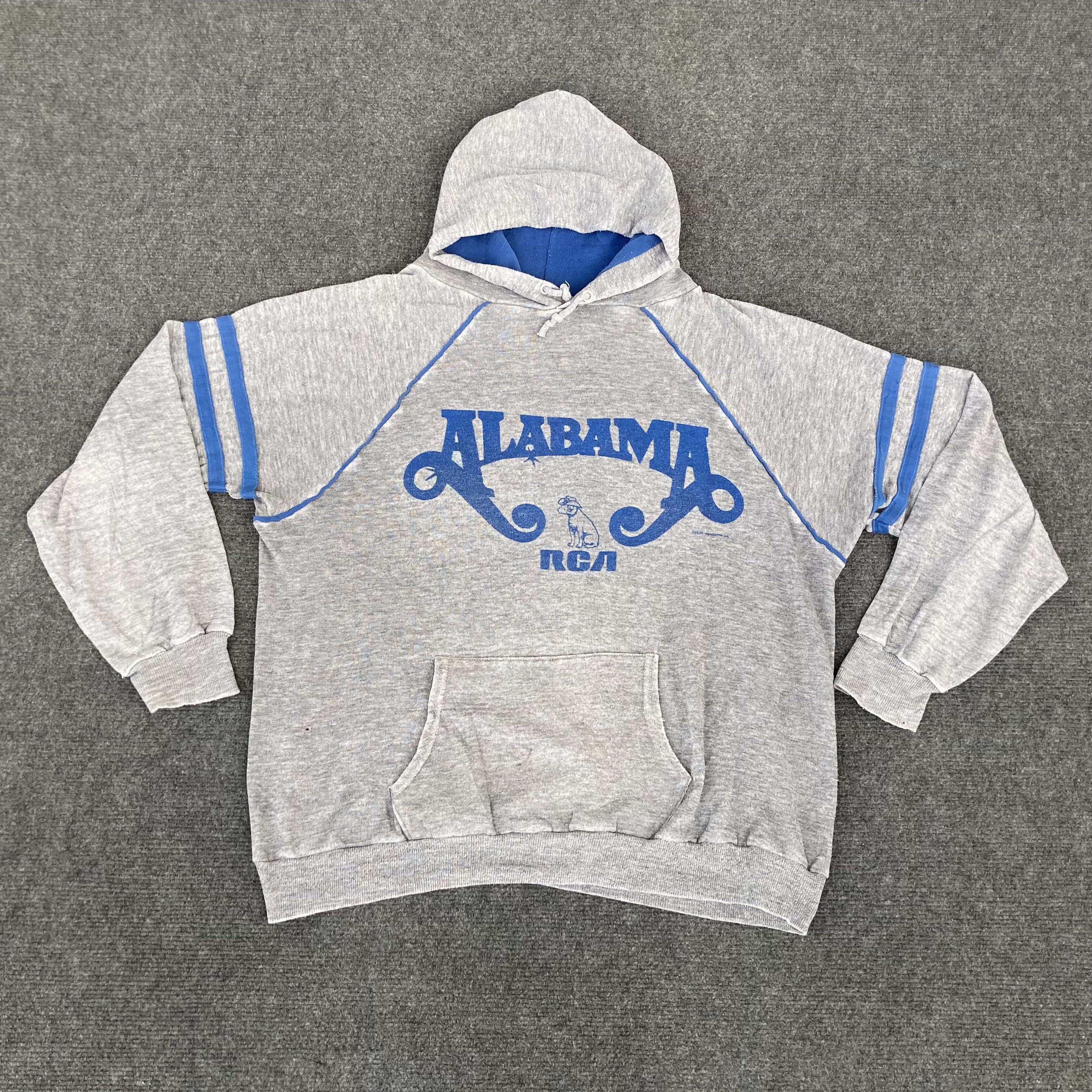 Band Tees × Vintage Vintage 80s Alabama Band Sweatshirt Concert RCA Records Size US M / EU 48-50 / 2 - 1 Thumbnail