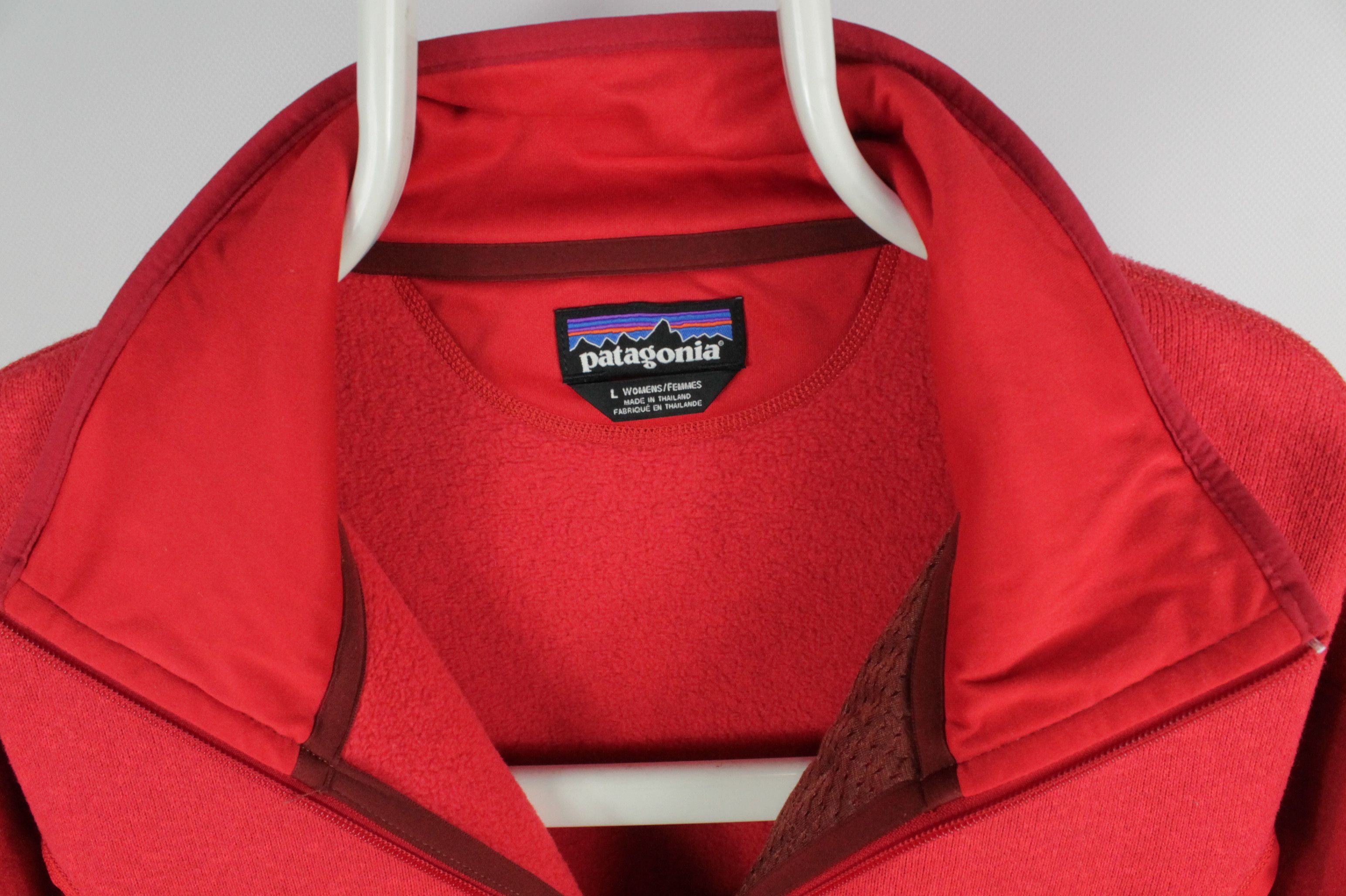 Patagonia Patagonia Better Sweater Full Zip Red Fleece Jacket Women's Size L / US 10 / IT 46 - 3 Thumbnail