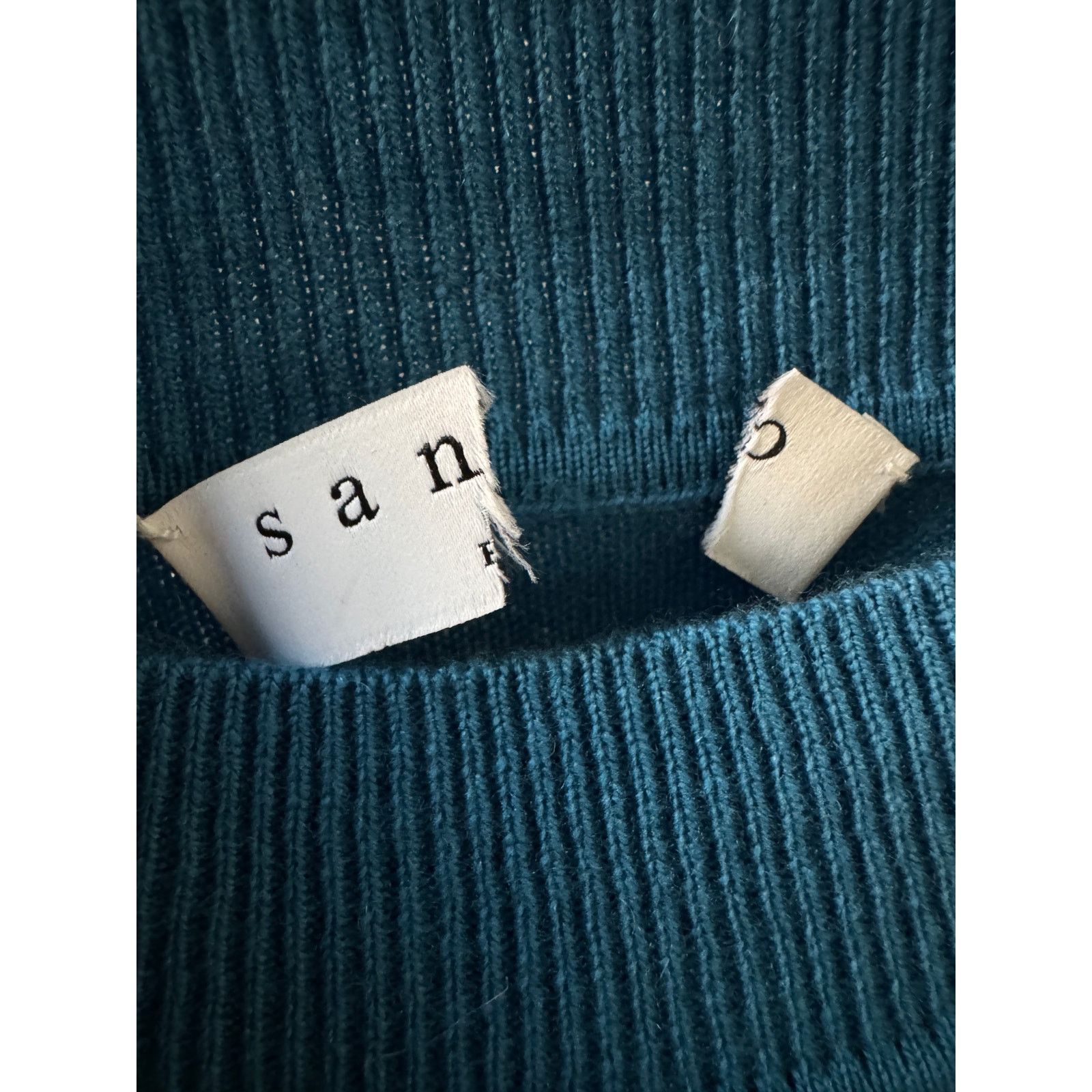 Sandro Sandro Wool-Cashmere blend Blue Pullover Size M / US 6-8 / IT 42-44 - 7 Thumbnail
