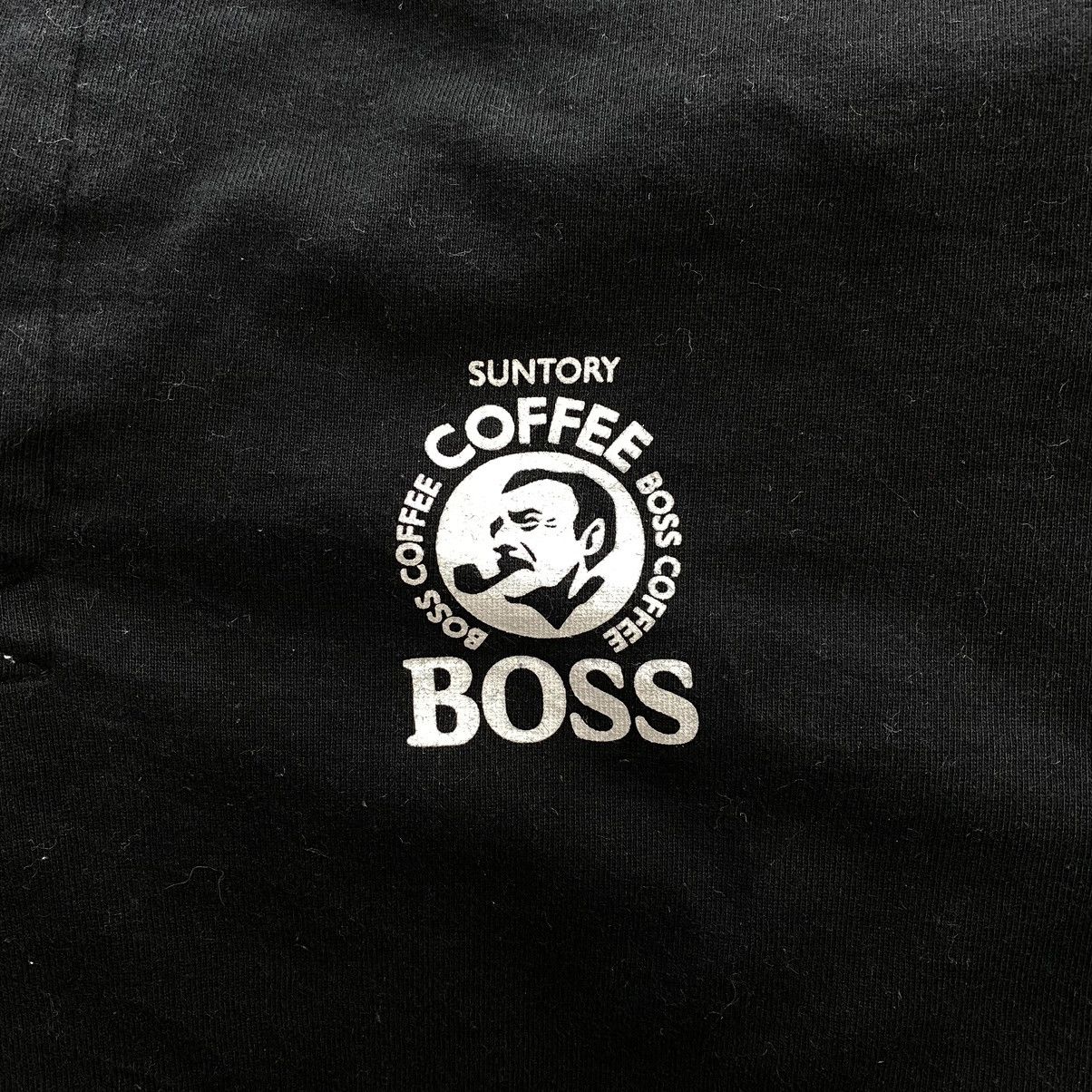 Other SUNTORY COFFEE Boss Drinks Advertisement Black Long Sleeve Size US L / EU 52-54 / 3 - 3 Thumbnail