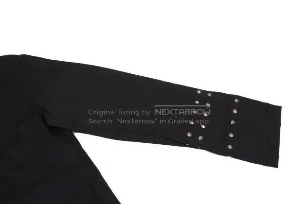 Comme des Garcons Comme Des Garcons Black retro rivet Chinese cheongsam top Size S / US 4 / IT 40 - 7 Thumbnail