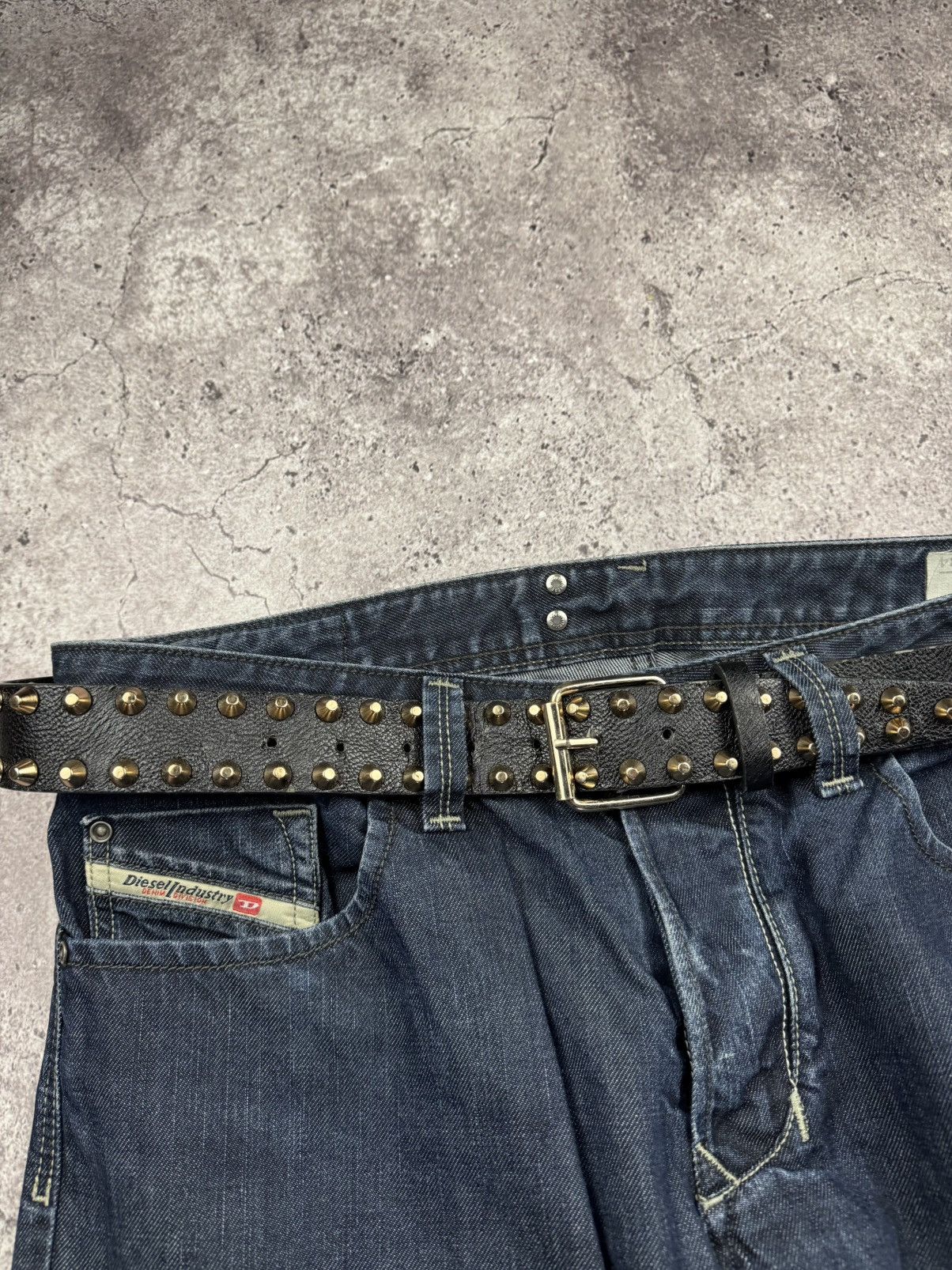 Japanese Brand 00’s JAPANESSE STYLE PUNK STUDDED RARE Y2K BELT VINTAGE Size ONE SIZE - 2 Thumbnail