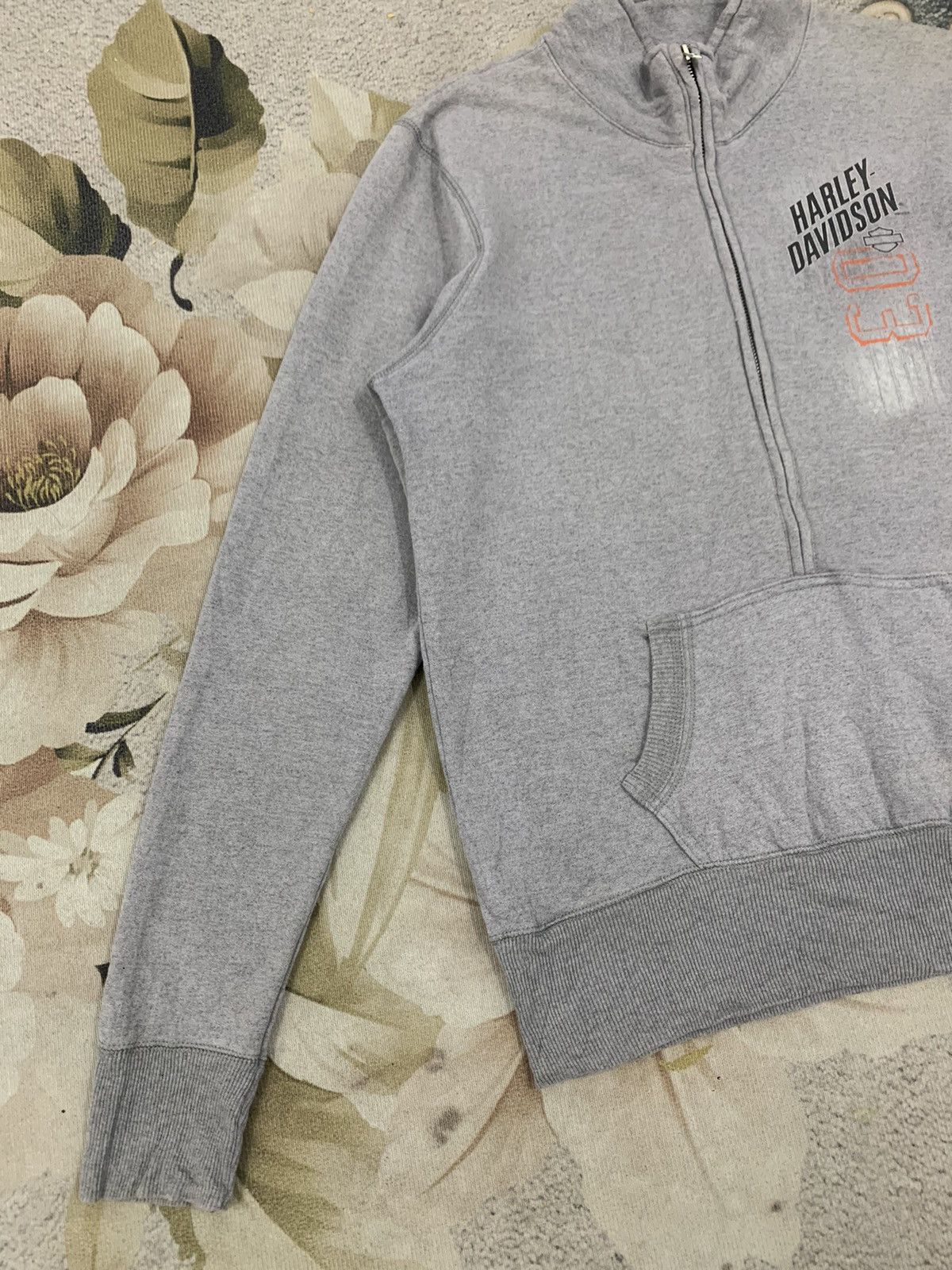 Harley Davidson Harley Davidson Half Zip Style Sweater Size US L / EU 52-54 / 3 - 3 Thumbnail