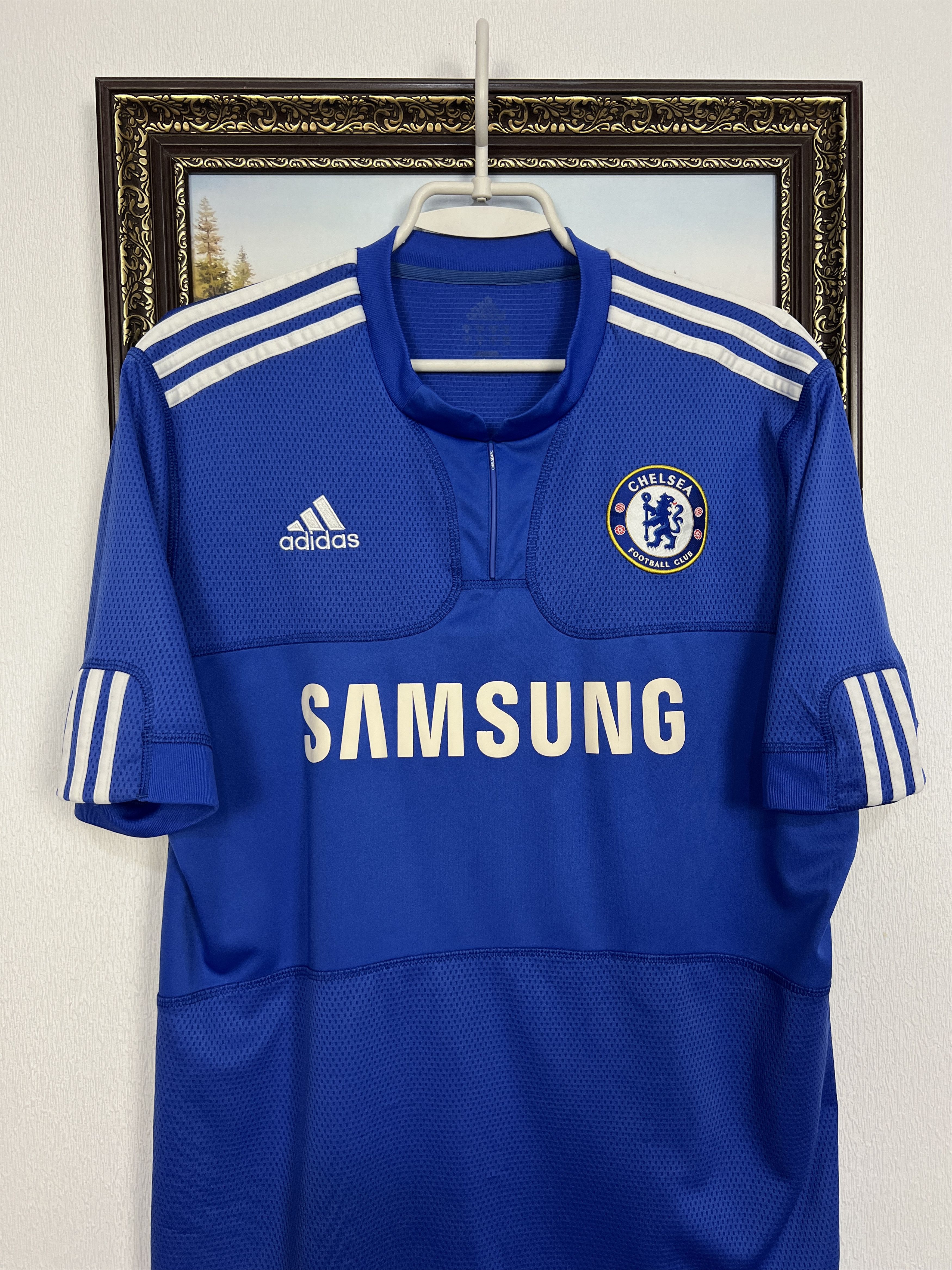 Adidas Chelsea Home football shirt 2009 Soccer Jersey Trikot Blues Size US M / EU 48-50 / 2 - 2 Thumbnail