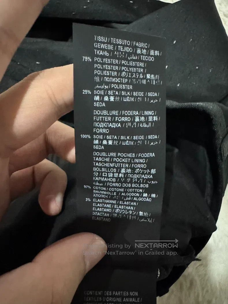 Saint Laurent Paris Saint Laurent Paris Starry Sky Trousers Size US 30 / EU 46 - 5 Thumbnail