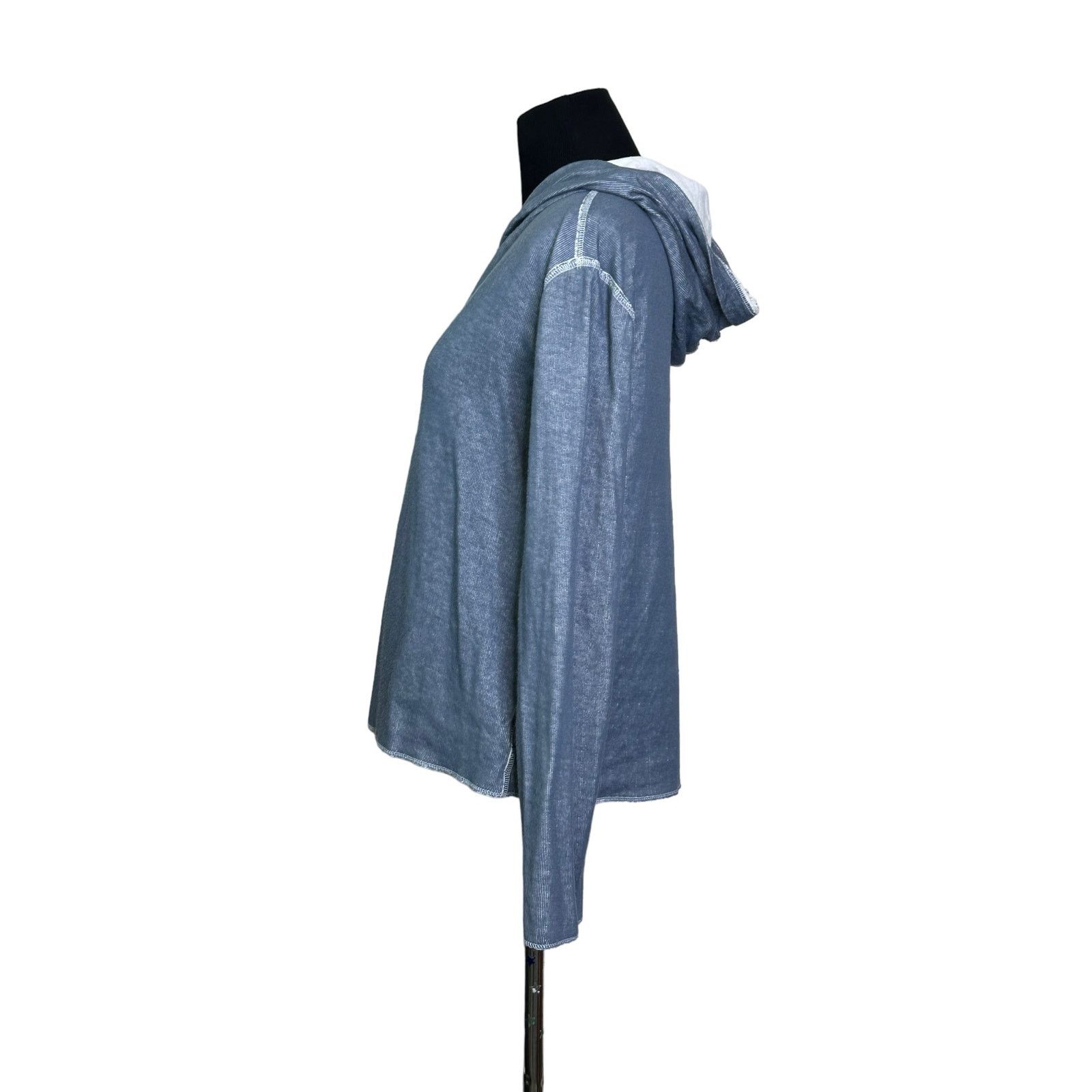 Gap Gap blue long sleeves light hoodie sweatshirt size small Size S / US 4 / IT 40 - 8 Thumbnail