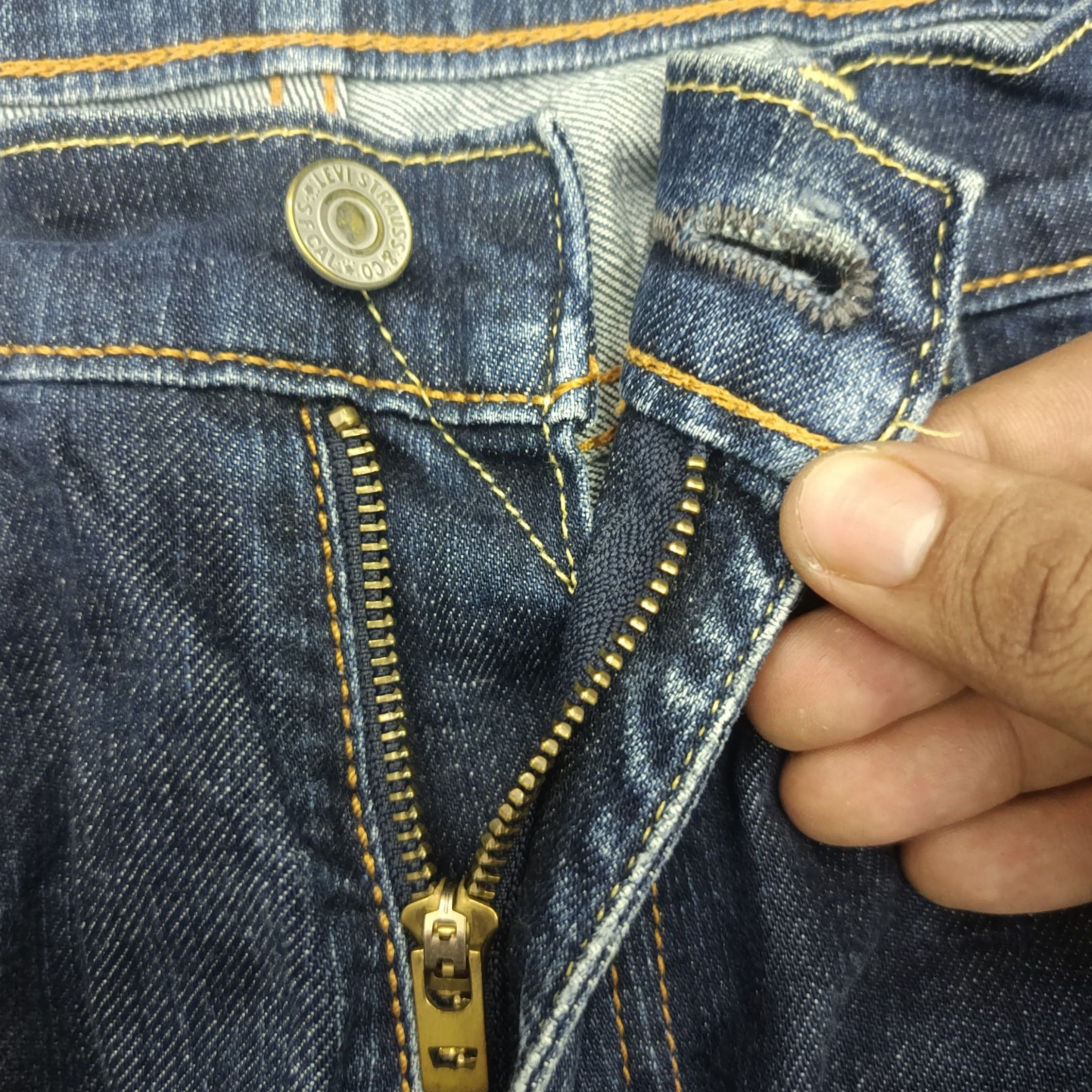 Levi's Vintage Levis 511 Distressed Denim Kurt Cobain Style Size US 30 / EU 46 - 12 Thumbnail