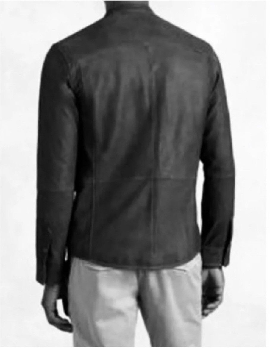 John Varvatos Leather Zipper Pocket Jacket. Medium Size US M / EU 48-50 / 2 - 3 Thumbnail