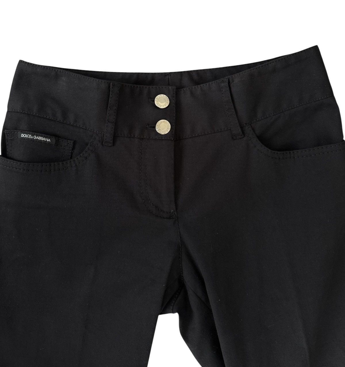 Dolce & Gabbana Dolce Gabbana DG Chain Pants Size 27" / US 4 / IT 40 - 6 Thumbnail