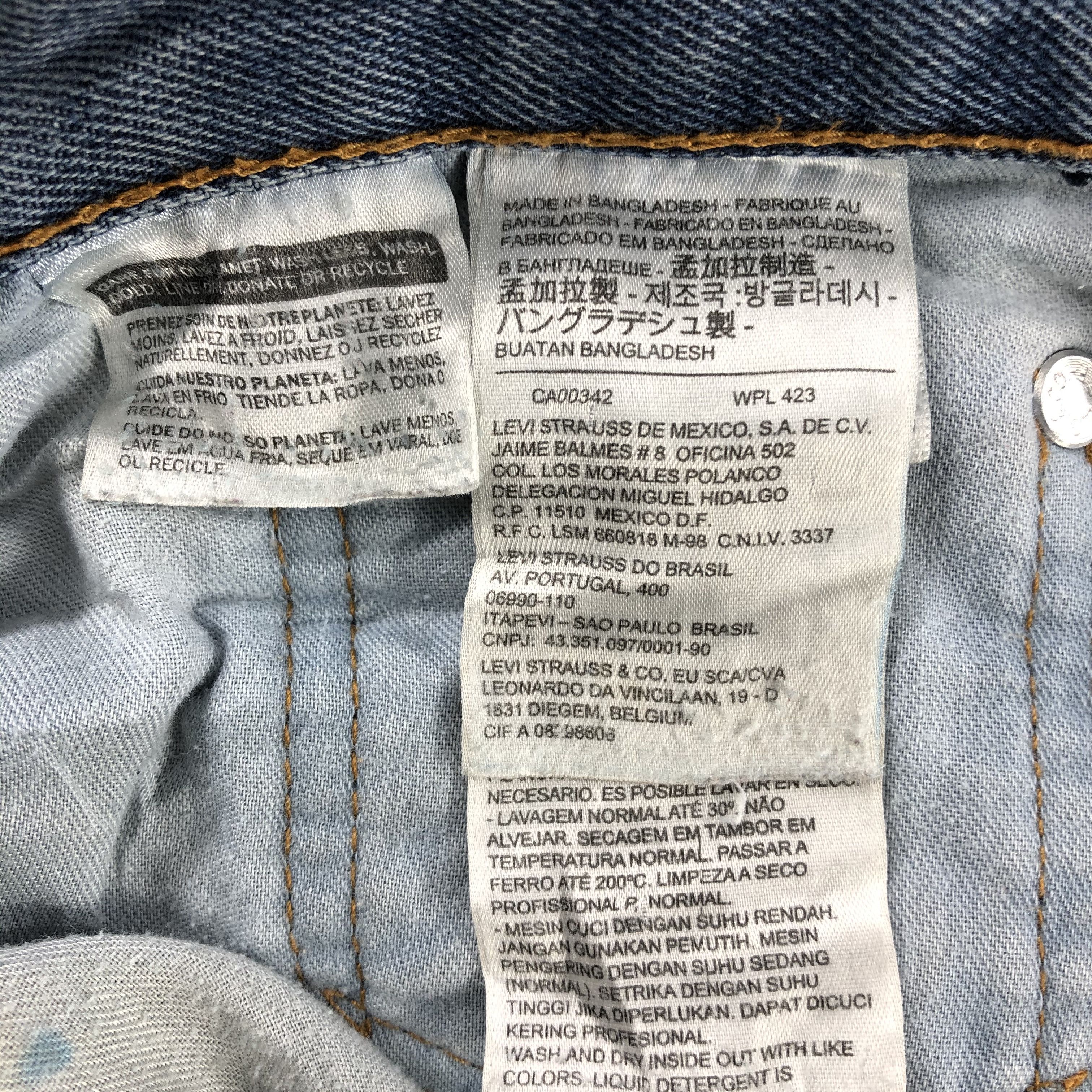 Levi's Vintage Levi's 505 Jeans Distressed Denim KJ1036 Size US 32 / EU 48 - 16 Thumbnail