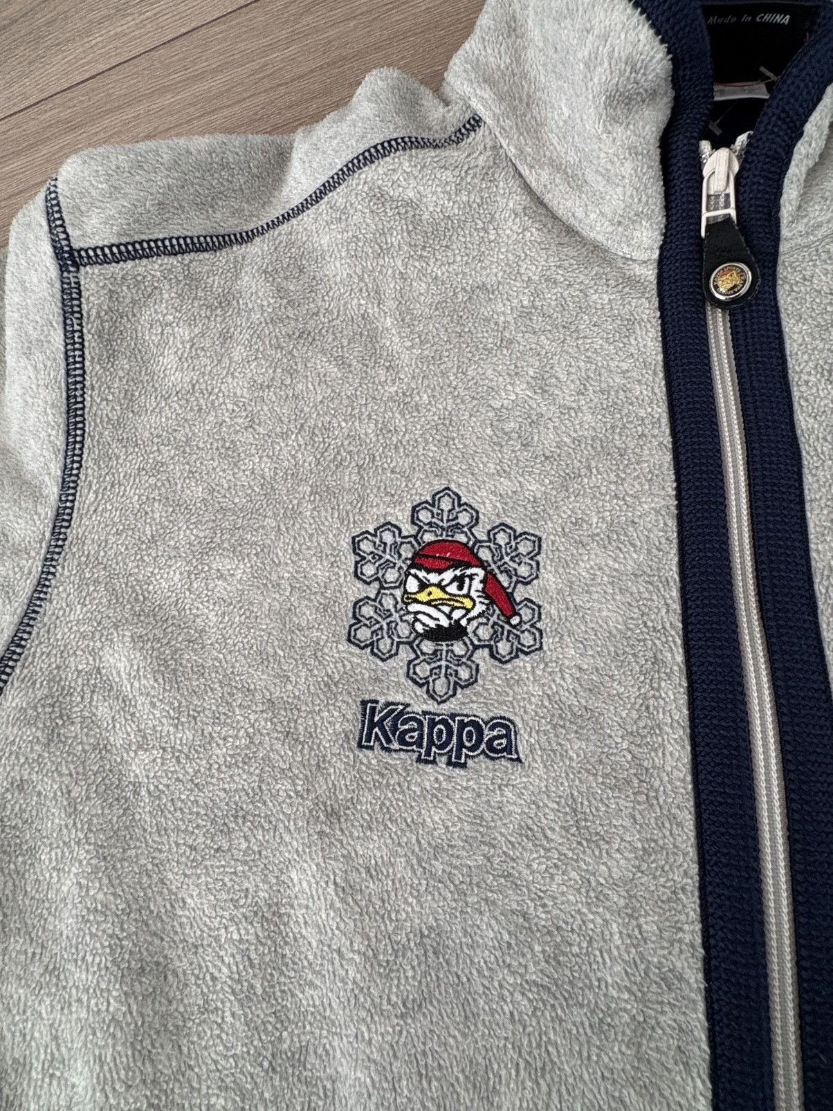 Kappa Vintage KAPPA Fleece Jacket Fully Zipper Size US L / EU 52-54 / 3 - 11 Thumbnail