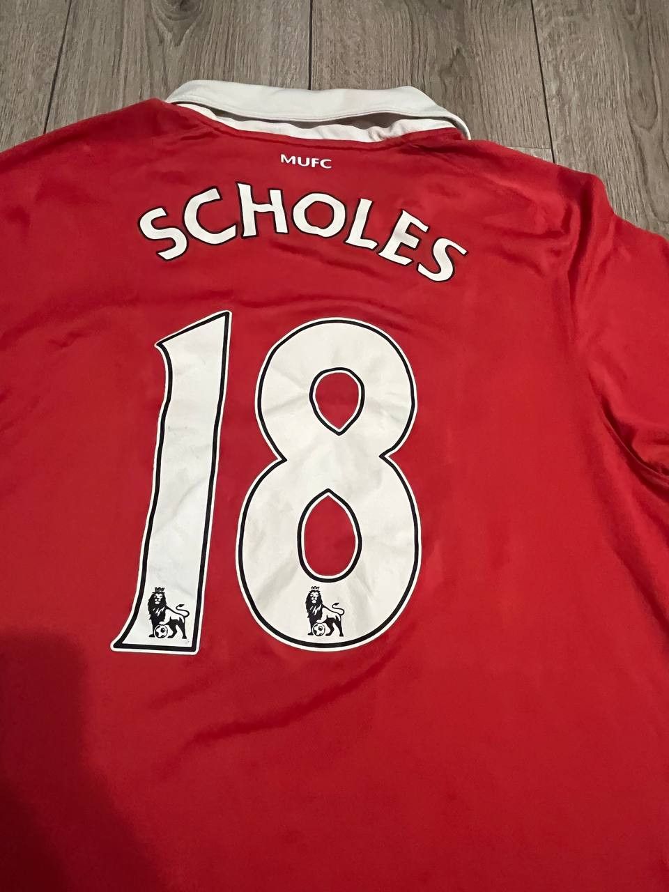 Nike Nike Manchester United Football Jersey 2010 -11 Paul Scholes Size US M / EU 48-50 / 2 - 6 Thumbnail