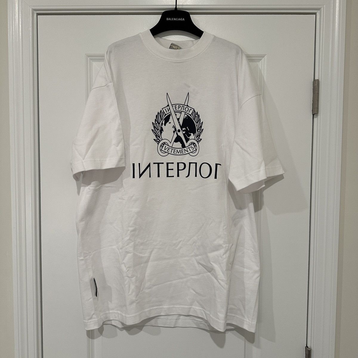 Vetements AW19 INTERPOL TSHIRT | Grailed