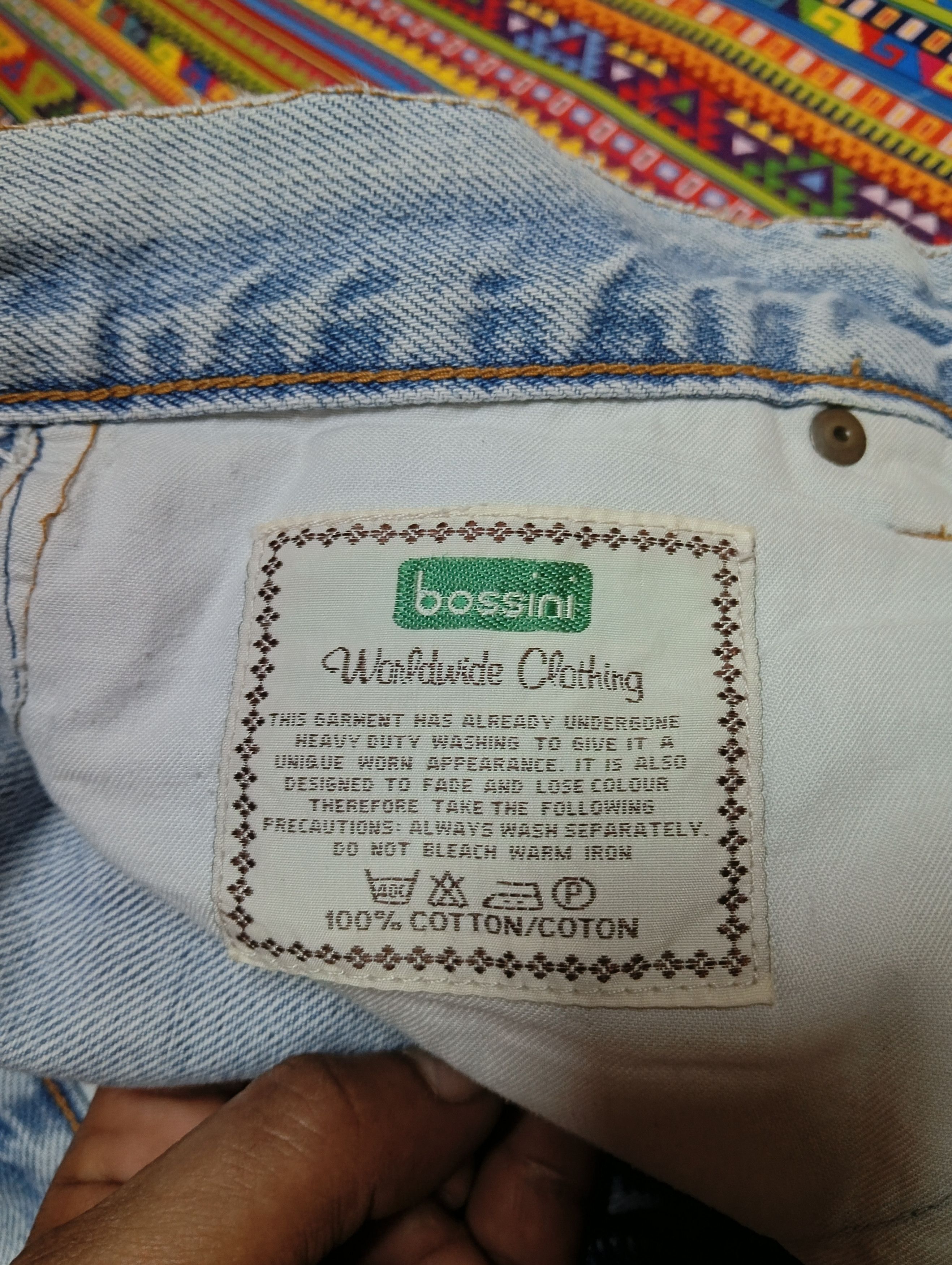 Other distressed denim bossinni jeans brand Size US 30 / EU 46 - 9 Thumbnail