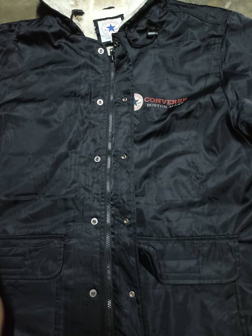 Converse × Vintage Vintage Converse Sherpa Jacket Size US L / EU 52-54 / 3 - 5 Thumbnail