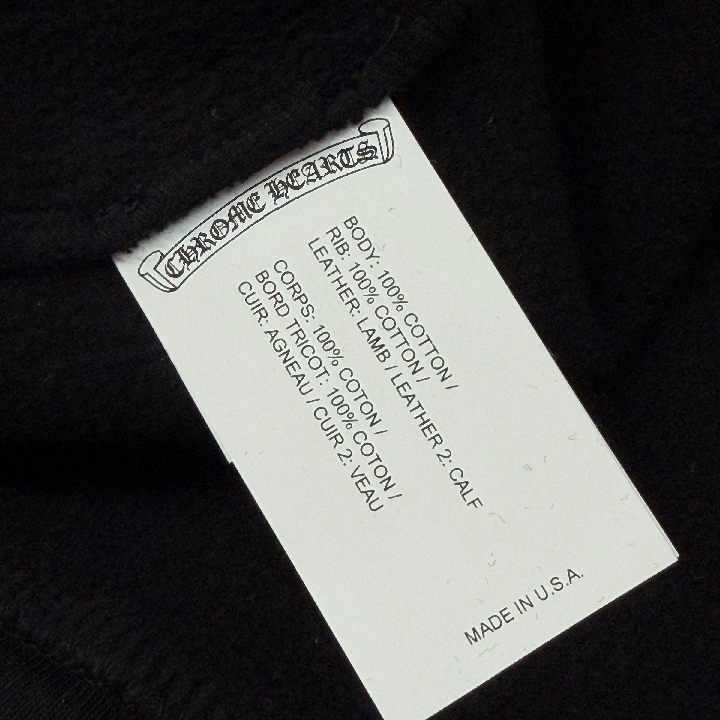 Chrome Hearts Chrome Hearts Pony-hair Multicross Patch Crewneck S Size US S / EU 44-46 / 1 - 7 Thumbnail