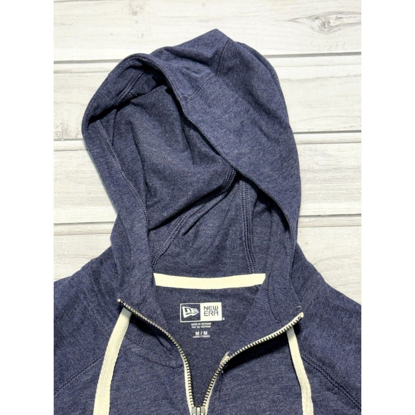 New Era New Era Volkswagen Hoodie Womens S Blue Hooded Jacket VW Full Zip Car Automobile Hoodie Size S / US 4 / IT 40 - 3 Thumbnail