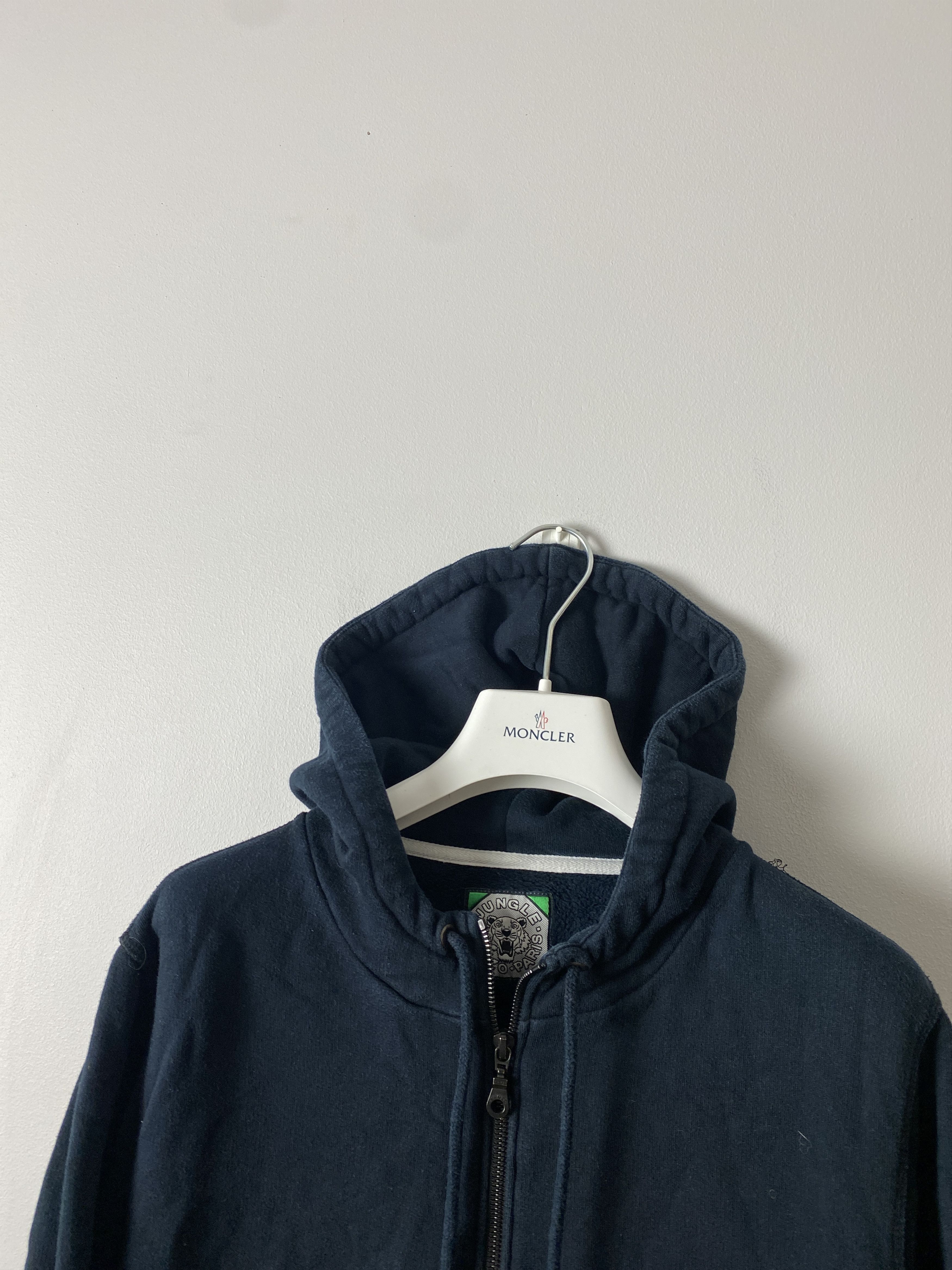 Kenzo Kenzo Jungle big back logo zip-up hoodie Size US L / EU 52-54 / 3 - 3 Thumbnail