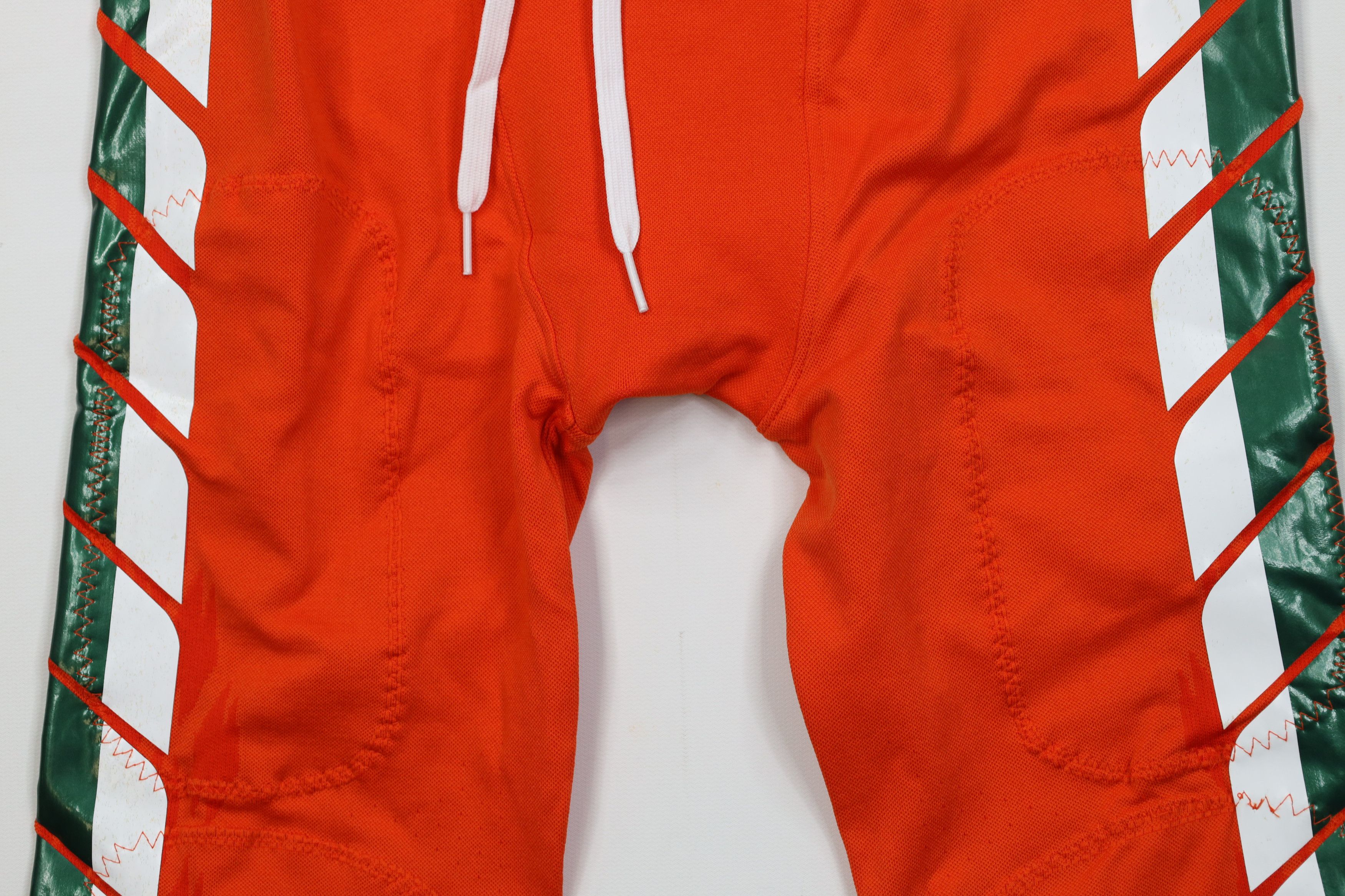 Adidas Adidas 2016 Game Used University of Miami Hurricanes Pants Size US 38 / EU 54 - 3 Thumbnail