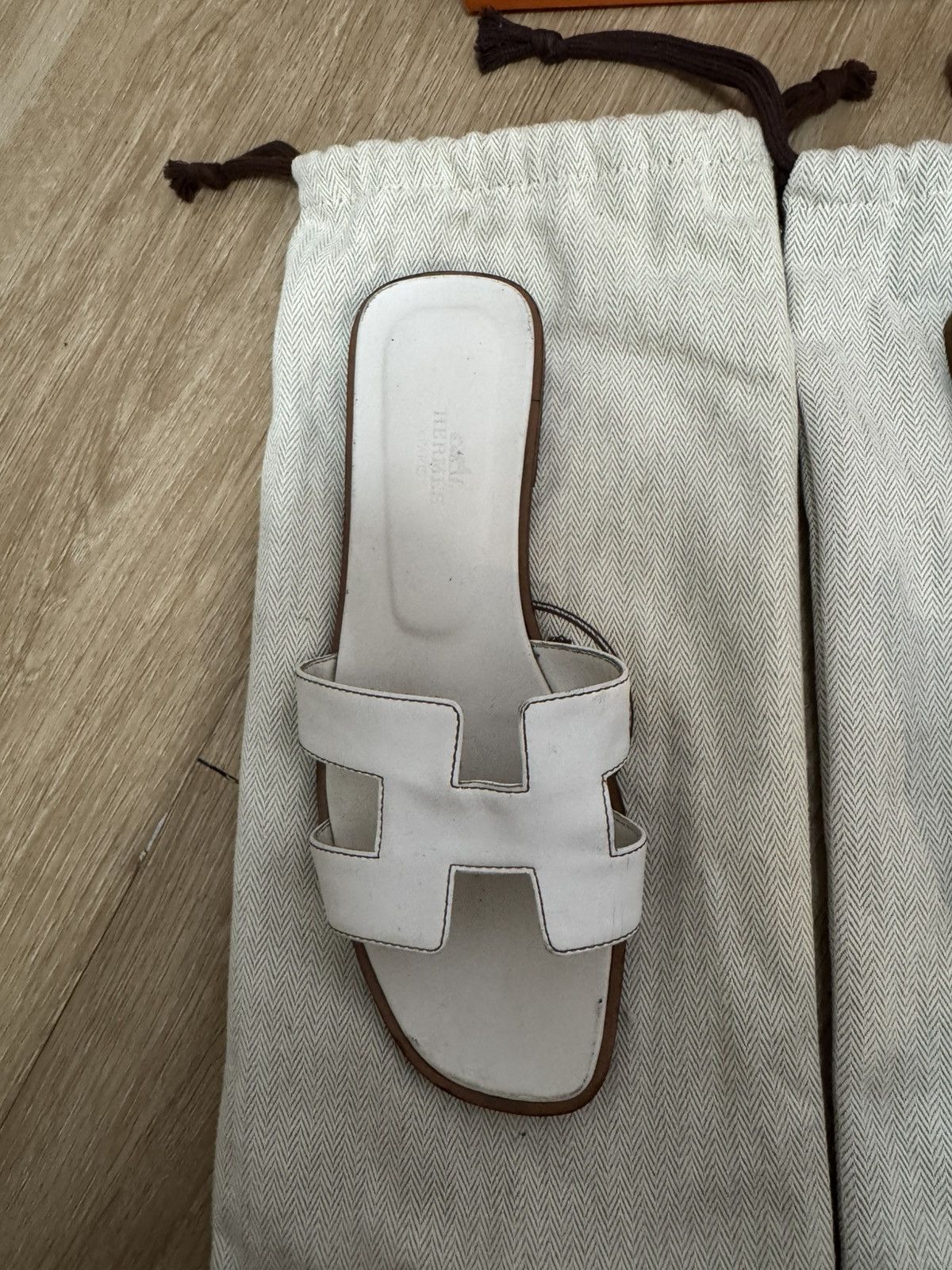 Hermes Hermes sandals size 38 Size US 8 / IT 38 - 4 Thumbnail