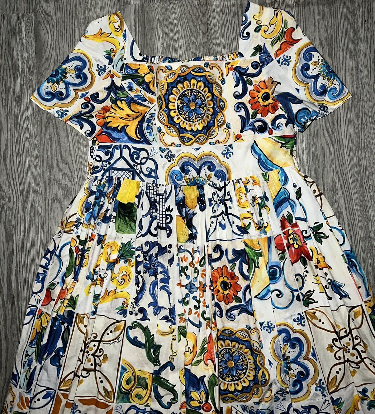 Dolce & Gabbana Dolce&Gabbana I Love Maiolica Dress🌸💖 Size S / US 4 / IT 40 - 13 Thumbnail