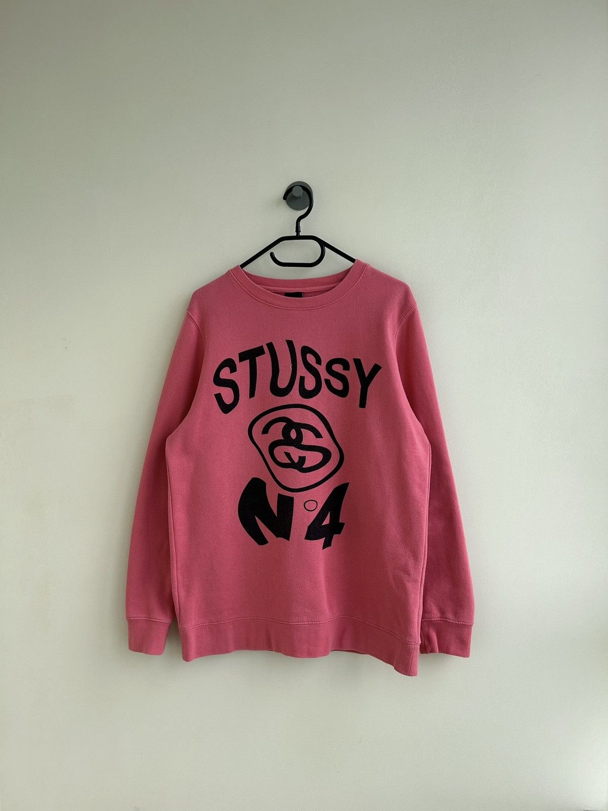 Japanese Brand Vintage Stussy Sweatshirt Spell Out Big Logo Japanese N4 Size US M / EU 48-50 / 2 - 1 Thumbnail