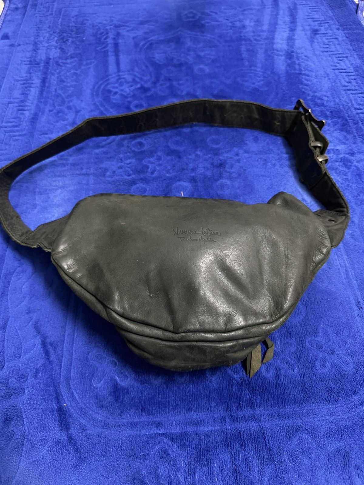 Number (N)ine Number Nine Suede Leather Waist Bag Size ONE SIZE - 6 Thumbnail