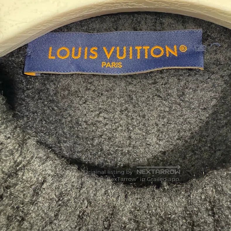 Louis Vuitton Louis Vuitton 24 New Intarsia Logo Teddy Sweater Size US S / EU 44-46 / 1 - 4 Thumbnail