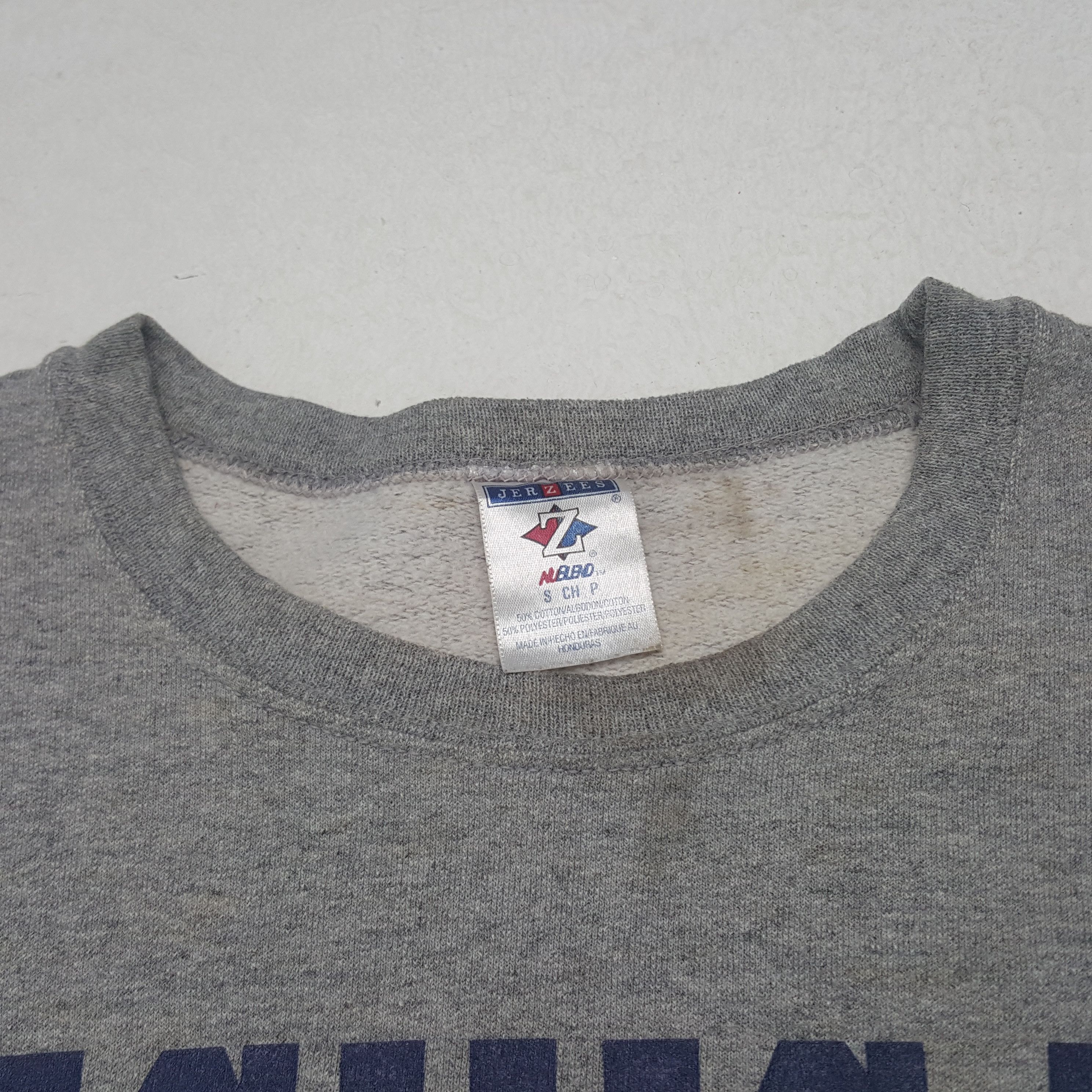 Jerzees × Vintage Vintage Michigan Spell Out Sweatshirt Size US S / EU 44-46 / 1 - 4 Thumbnail