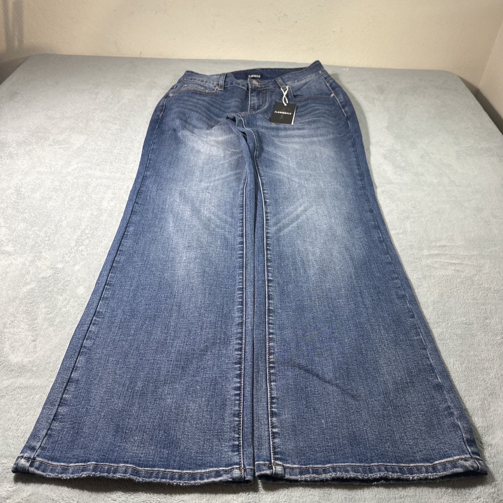 Asos Y2K 2000s Flamingals Beyond Baggy Jeans Wms 30x31 Small Size 30" / US 8 / IT 44 - 1 Thumbnail