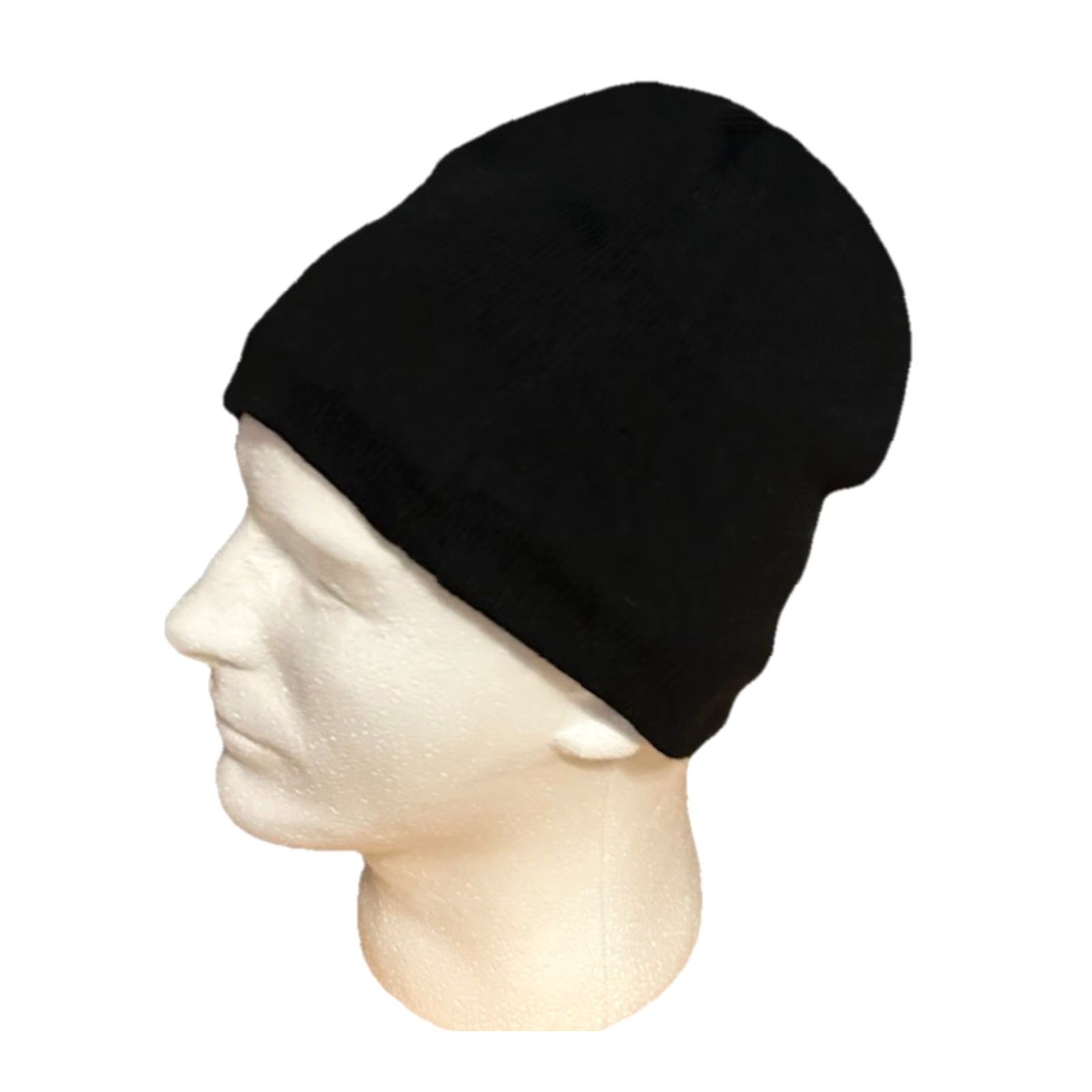Vintage Firm Grip Beanie Knit Cap Hat One Size Black Fleece Lined Men Knit Winter 2024 New with Tags Size US M / EU 48-50 / 2 - 5 Thumbnail