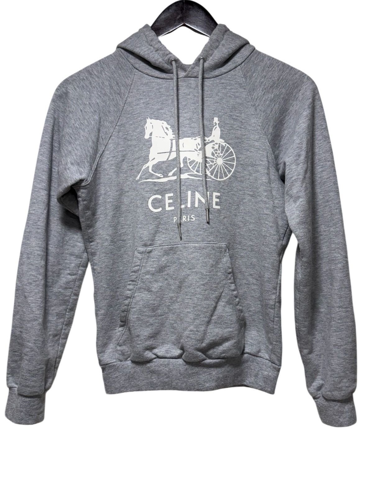 Celine Celine Women’s Cashmere Cotton Blend Classic Logo Hoodie XS Size XS / US 0-2 / IT 36-38 - 1 Thumbnail