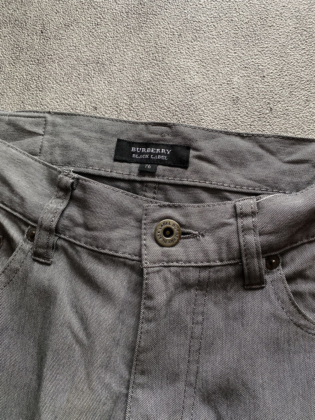 Burberry 2000s Burberry Black Label Gray Trouser Pants Size US 31 - 6 Thumbnail