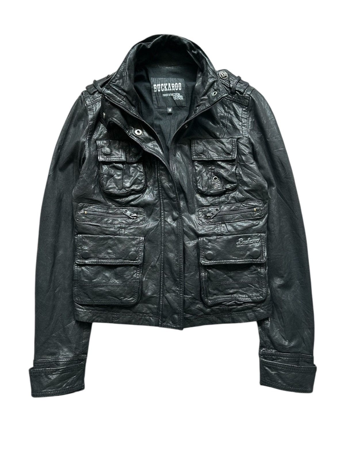 BUCKAROO 🔥Grail🔥 AW10 Buckaroo sheepskin leather jacket Size US M / EU 48-50 / 2 - 2 Thumbnail