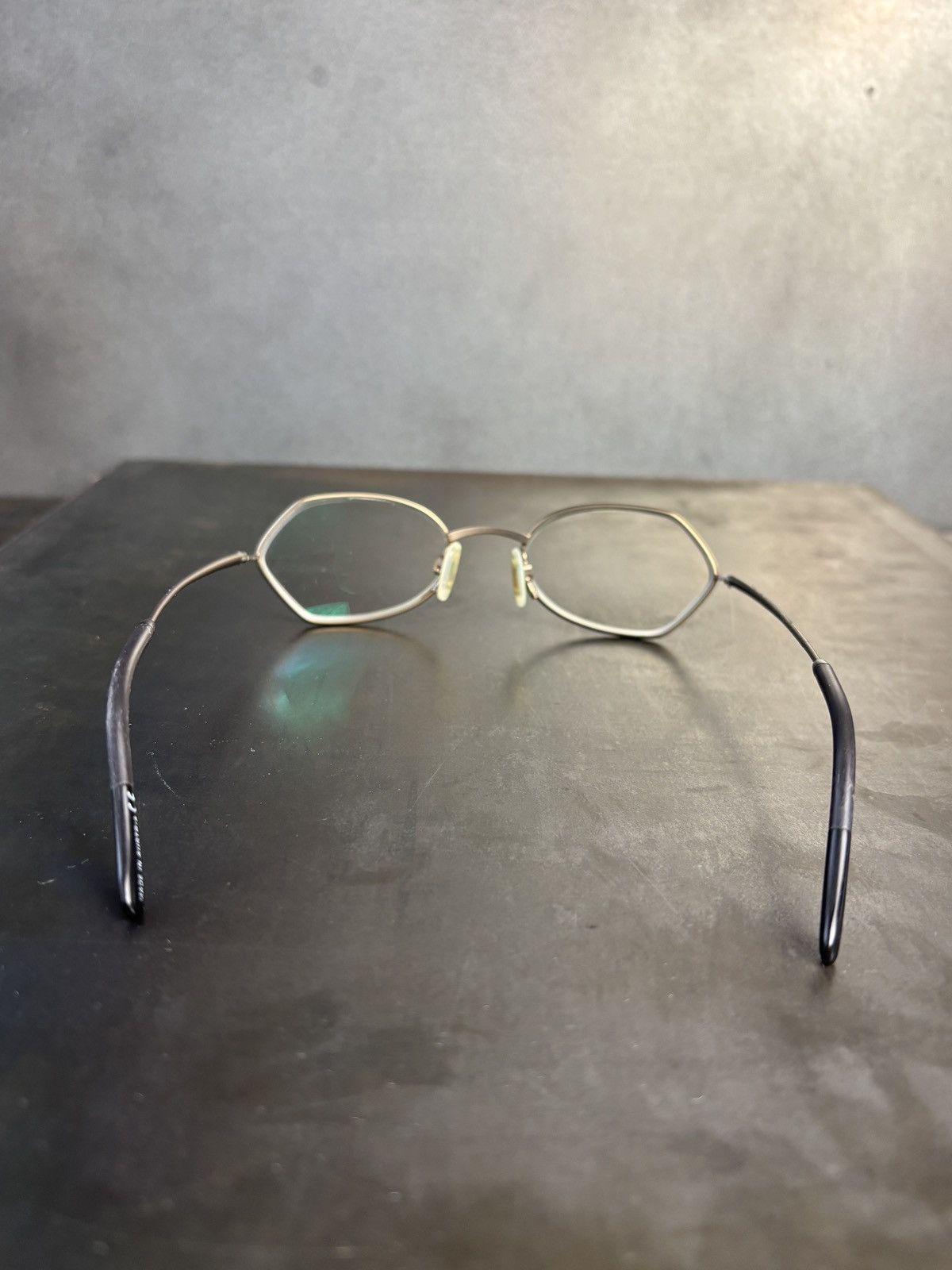 Adidas × Vintage Vintage Adidas Eyeglasses Frames Austria Masters Angular Hex Size ONE SIZE - 18 Thumbnail
