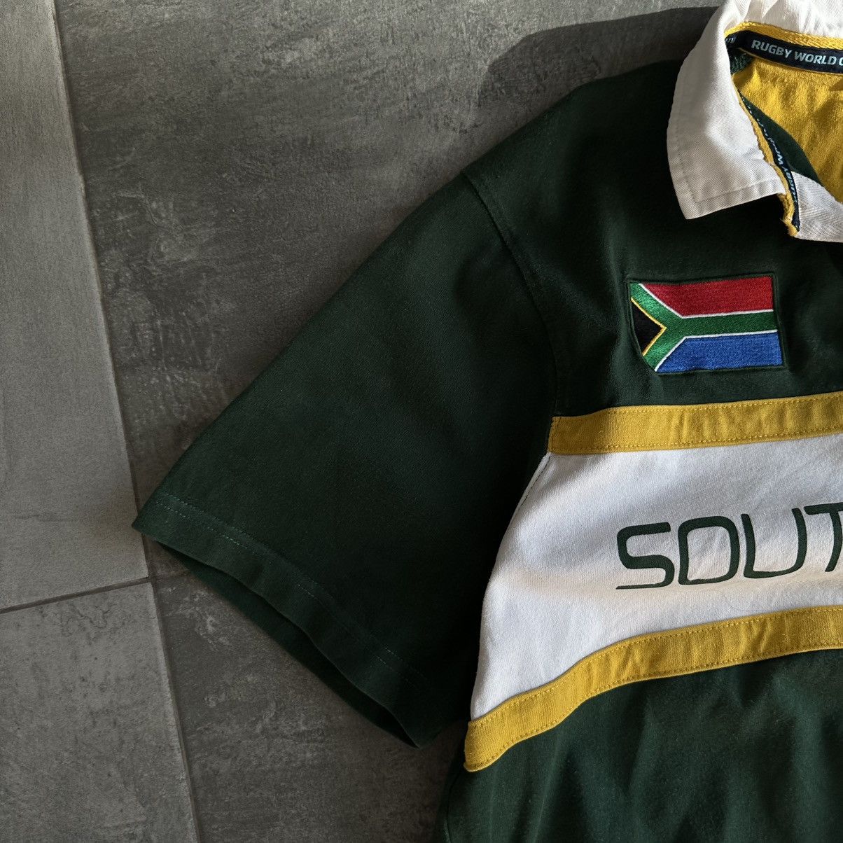 Grailed × Hypebeast × Y/Project Vintage South Africa Polo Rugby World Cup 2015 Sportwear Size US L / EU 52-54 / 3 - 7 Thumbnail