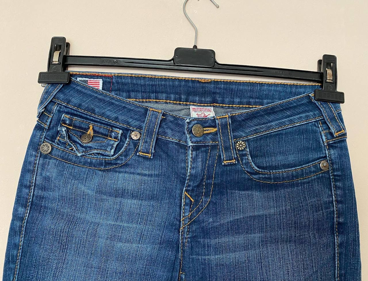 Swarovski × True Religion 🔥 VTG TRUE RELIGION BECKY X SWAROVSKI Size 28" / US 6 / IT 42 - 5 Thumbnail