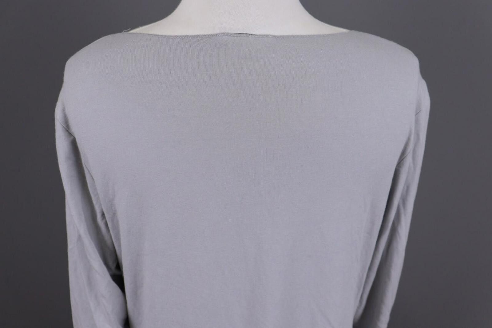 Oscar De La Renta Oska Gray Scoop Neck Relaxed Lagenlook Dress Size 3 Size M / US 6-8 / IT 42-44 - 12 Thumbnail