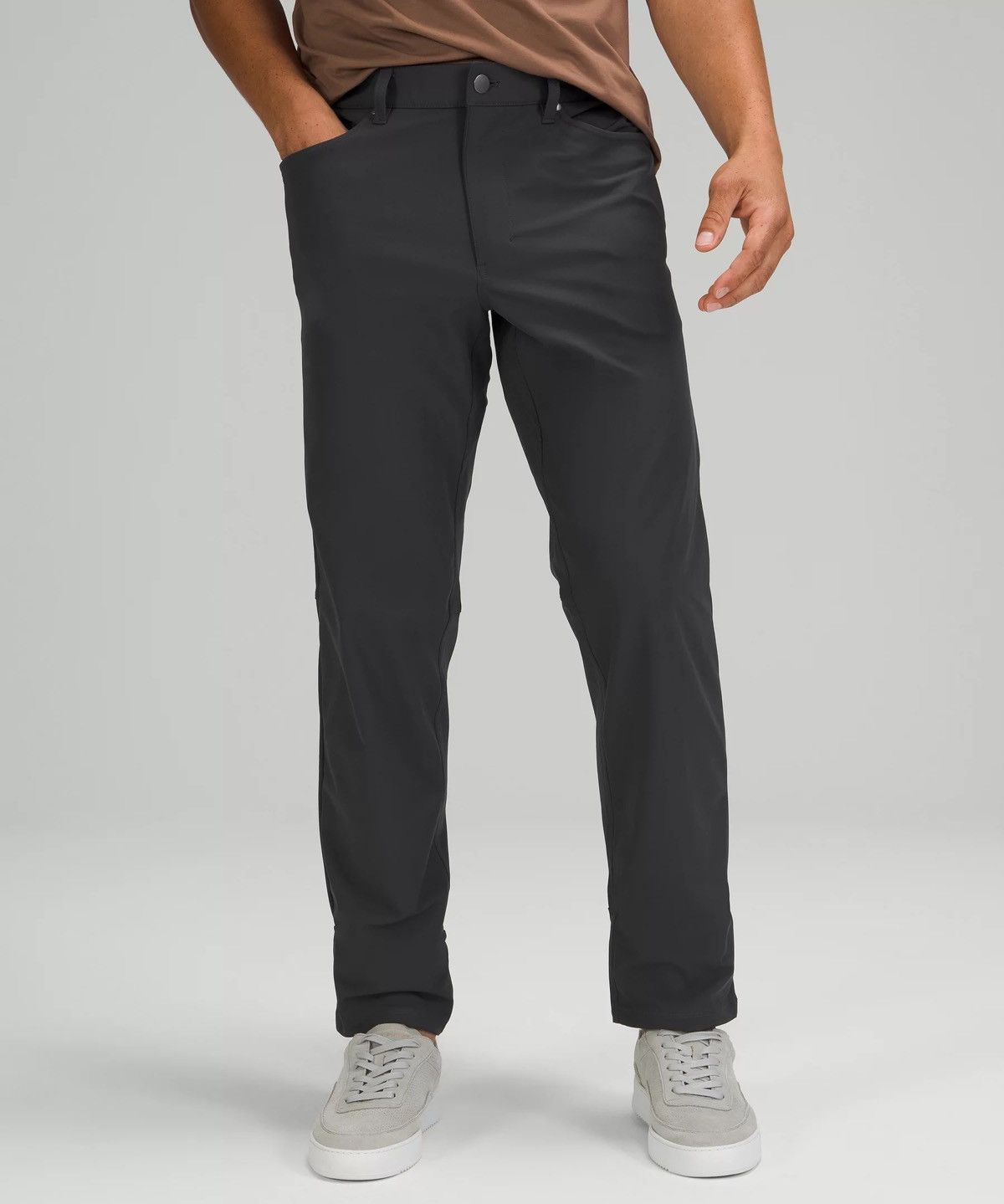 Lululemon Lululemon ABC Slim-Fit 5 Pocket Pants Black Mens Size 30 Size US 30 / EU 46 - 1 Thumbnail