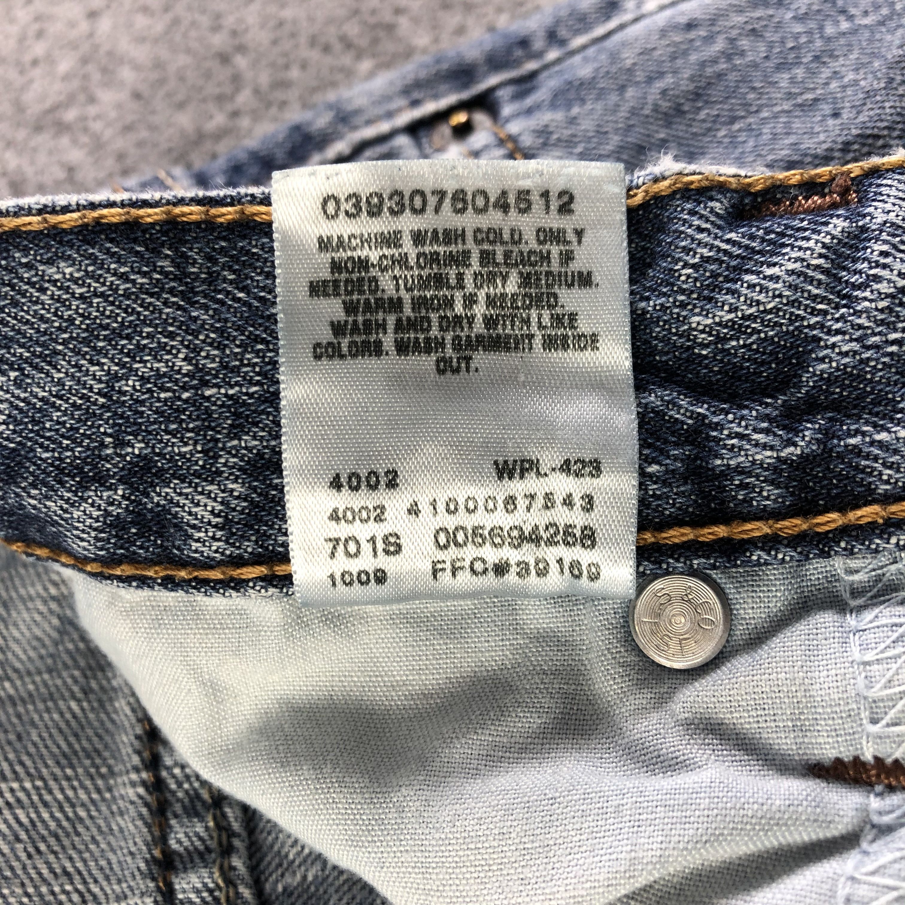 Levi's Vintage Levis 569 Jeans-J4316 Size US 33 - 12 Thumbnail