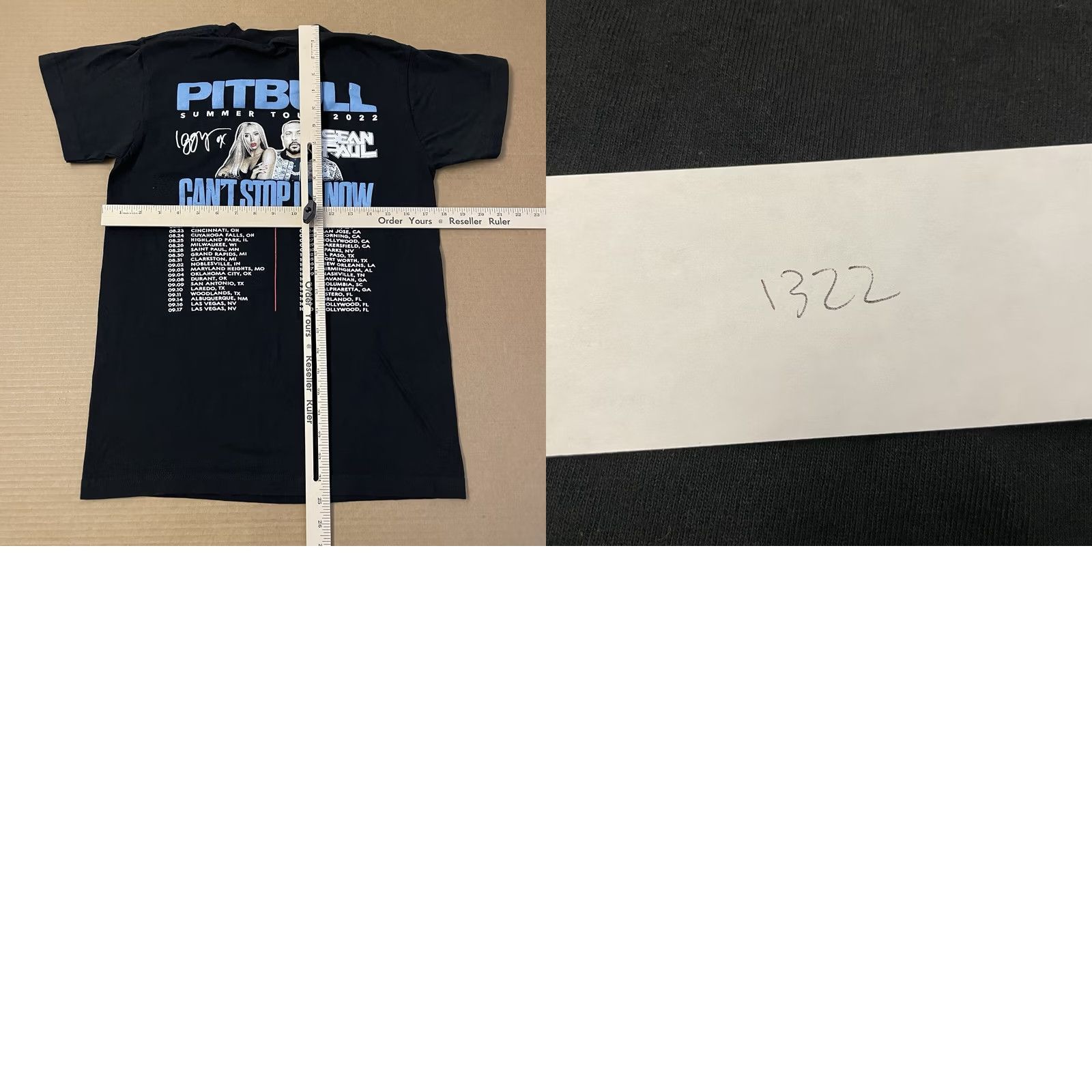 Vintage Pitbull Iggy Azalea Sean Paul Shirt Adult Small Black Music Tour 2022 Rap Mens Shirt Size US S / EU 44-46 / 1 - 8 Thumbnail