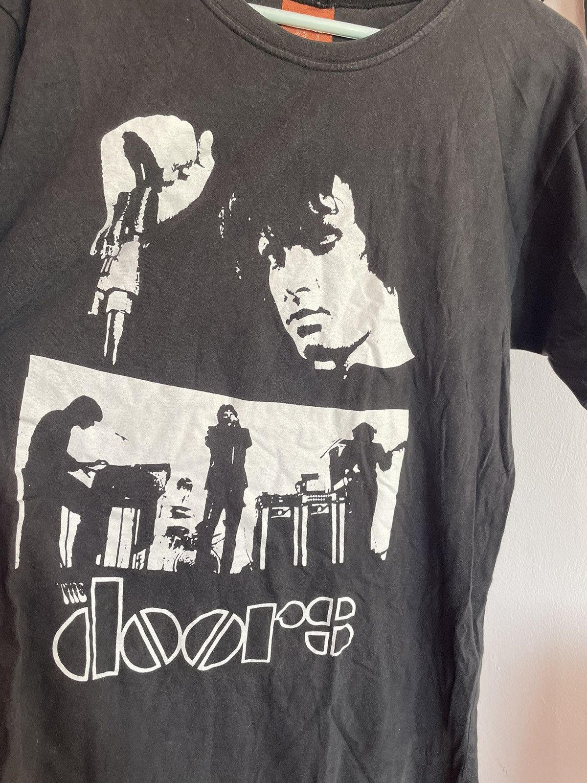 Band Tees × Vintage Vintage 80s The Doors Jim Morrison T Shirt Band Tee Size US M / EU 48-50 / 2 - 2 Thumbnail