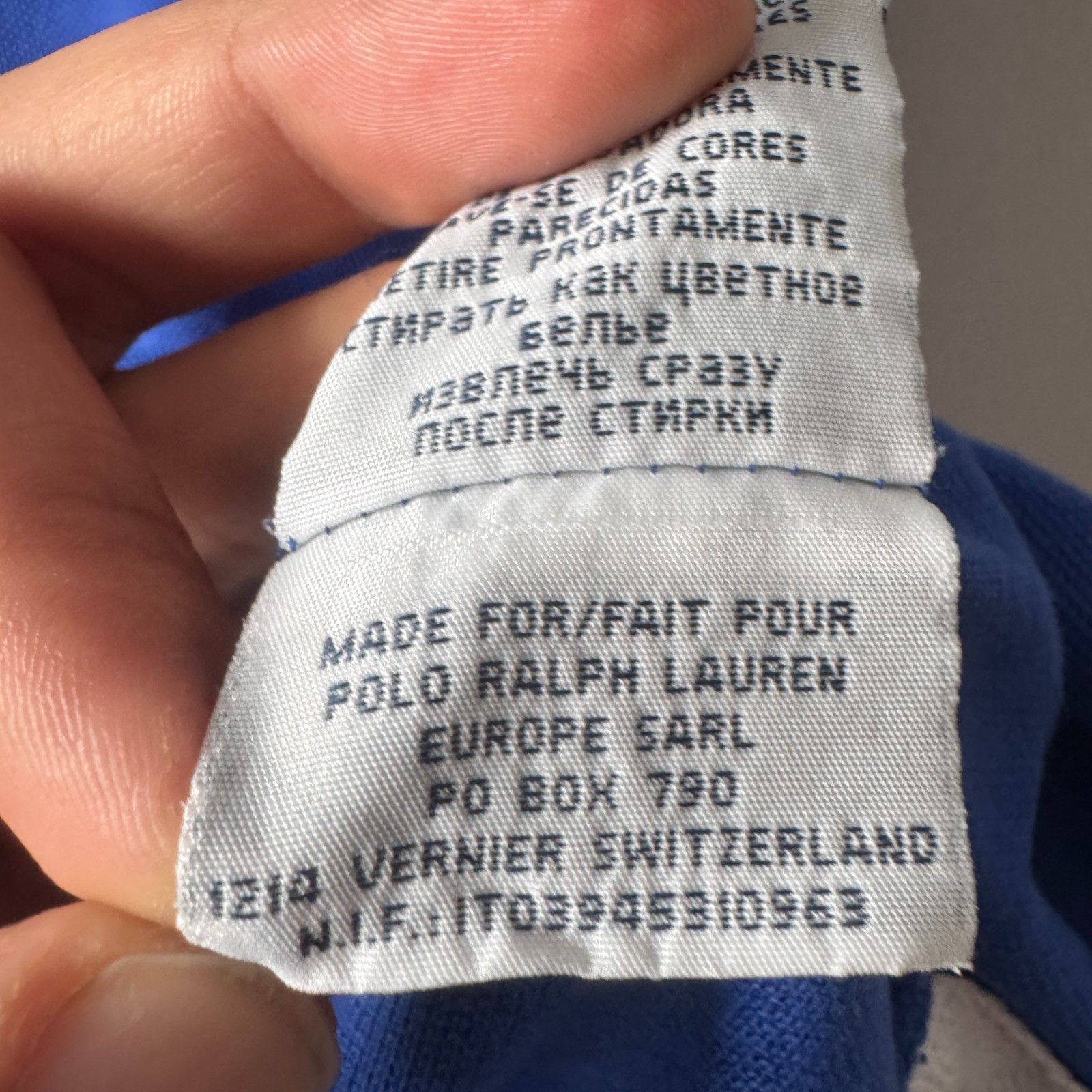 Polo Ralph Lauren Polo Ralph Lauren Big Pony Shirt Blue LXVII T-Shirt Size US XL / EU 56 / 4 - 9 Thumbnail