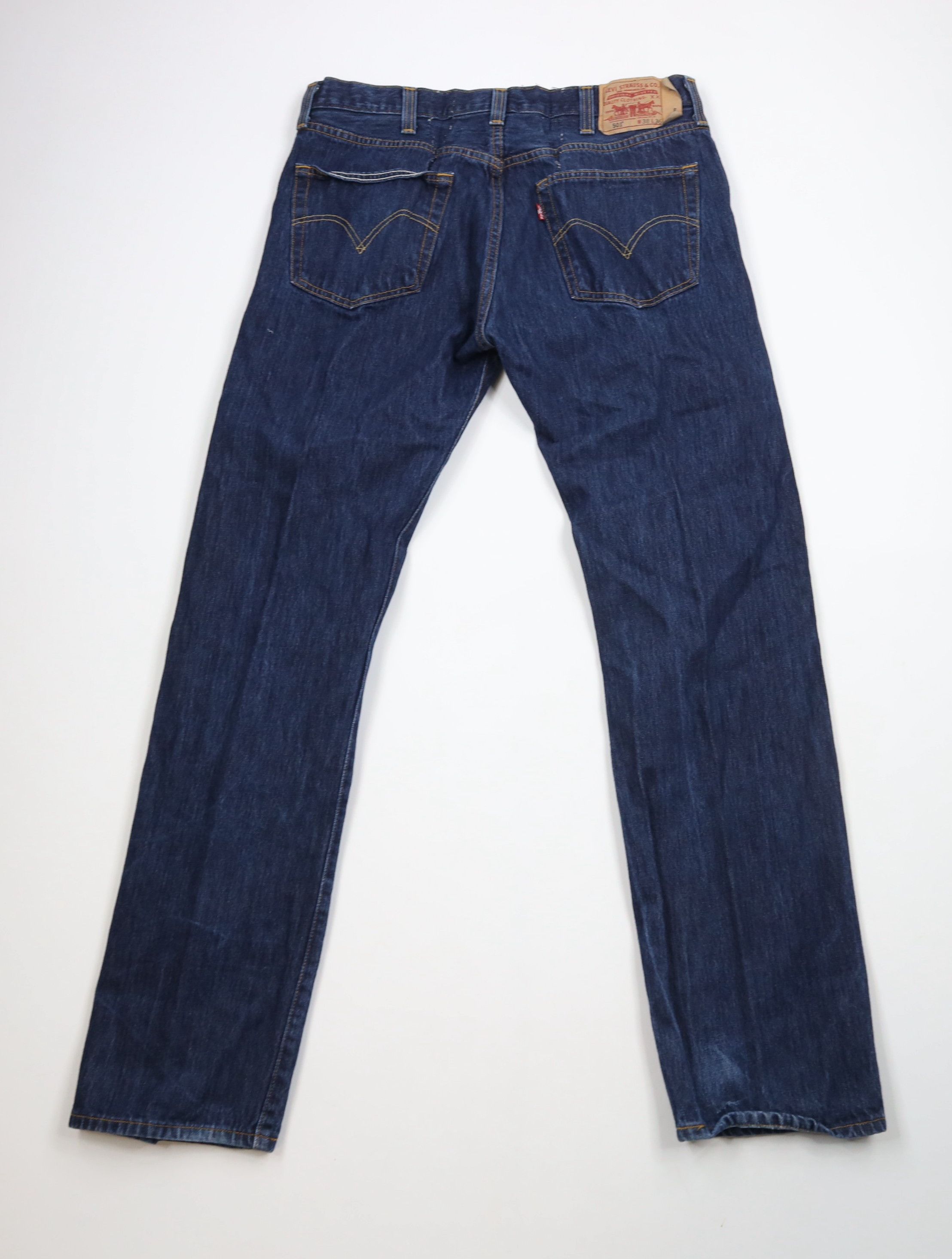 Levi's × Vintage Vintage Y2K Levis 501xx Button Fly Original Fit Denim Jeans Size US 36 / EU 52 - 9 Thumbnail