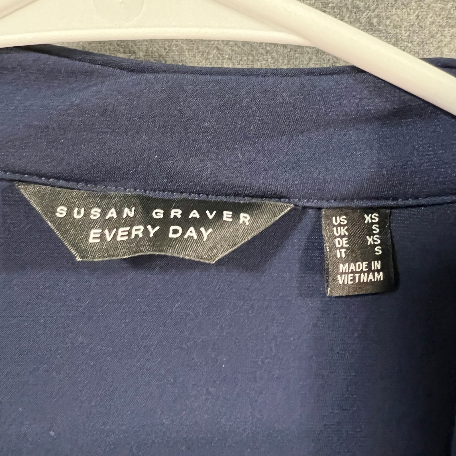 Other Every Day by Susan Graver Liquid Knit Anorak Size XS / US 0-2 / IT 36-38 - 5 Thumbnail
