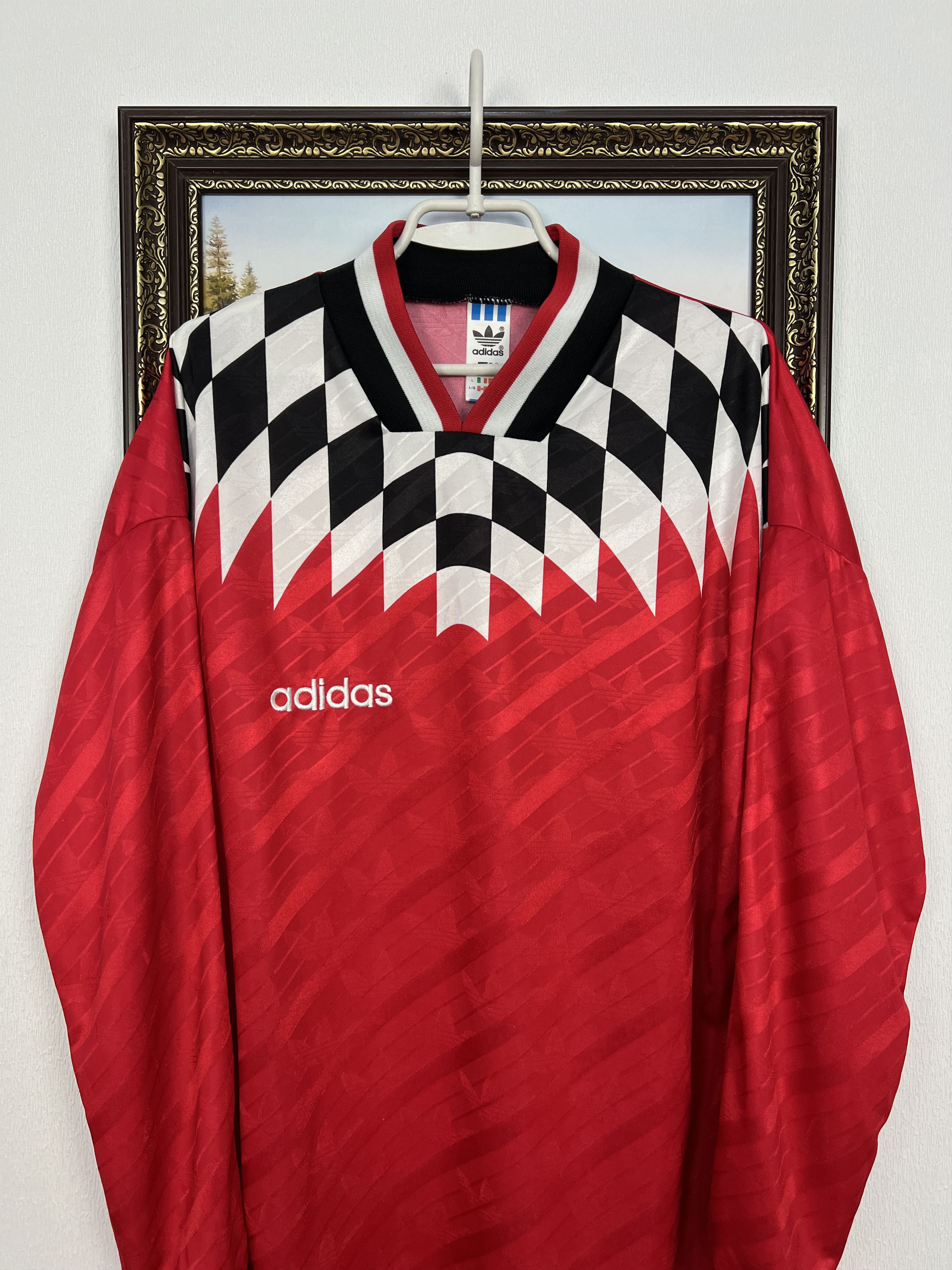 Adidas Georgia Home football shirt 1994 Soccer Adidas Long Sleeve Size US L / EU 52-54 / 3 - 2 Thumbnail