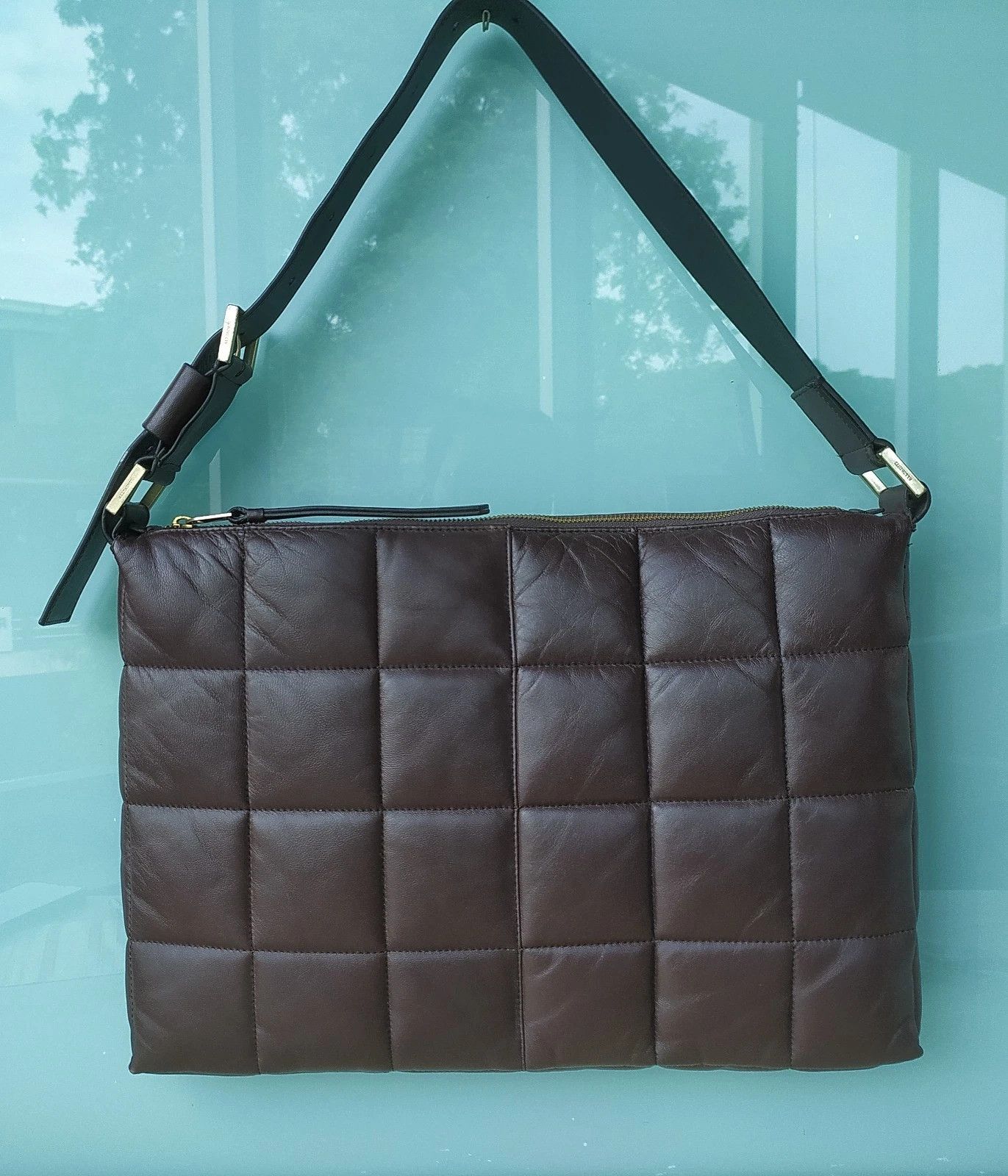 Allsaints AllSaints Edbury quilted leather shoulder bag FTP - 8047 Size ONE SIZE - 1 Thumbnail