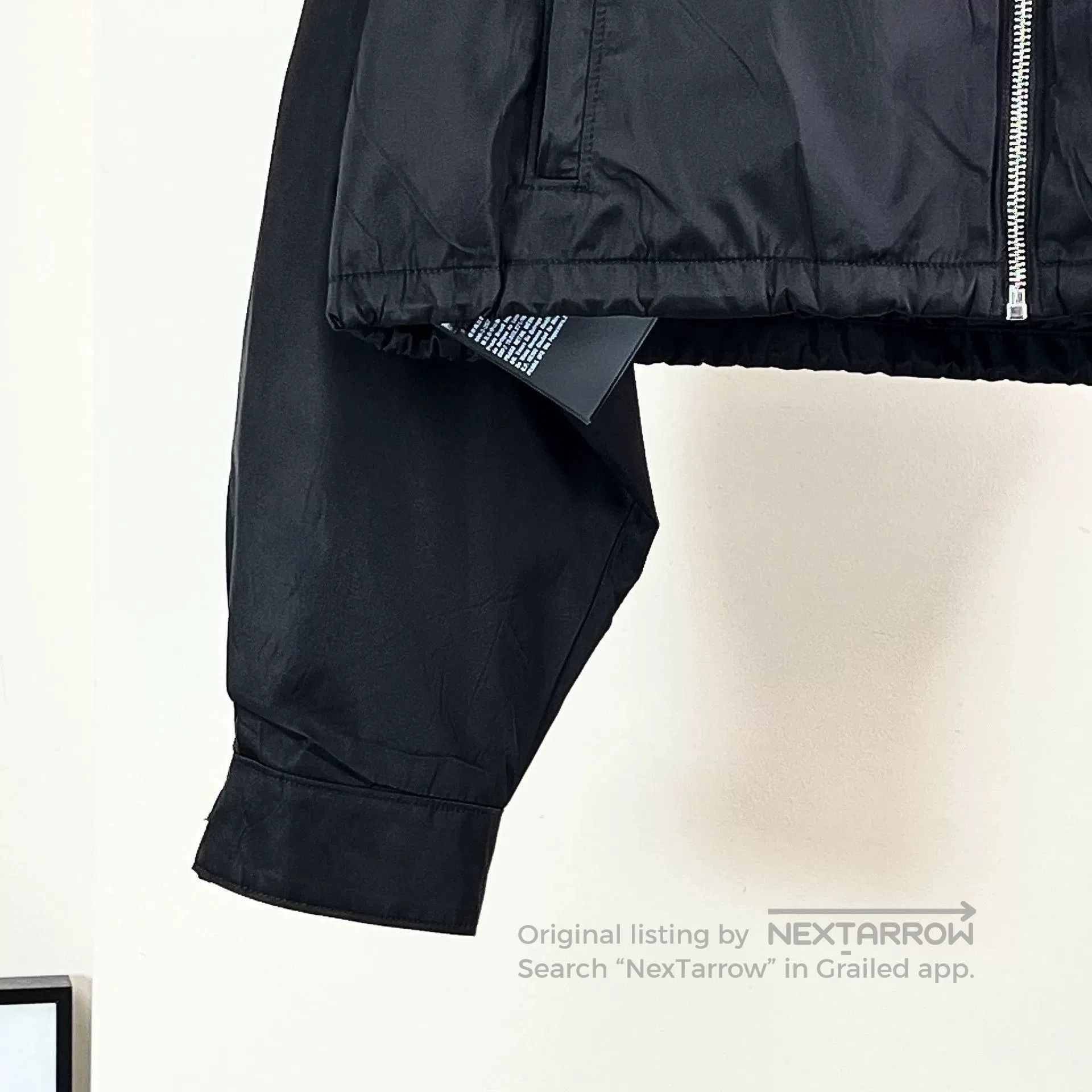 Prada Prada Women's Black Recycled Nylon Short Jacket. Size S / US 4 / IT 40 - 5 Thumbnail