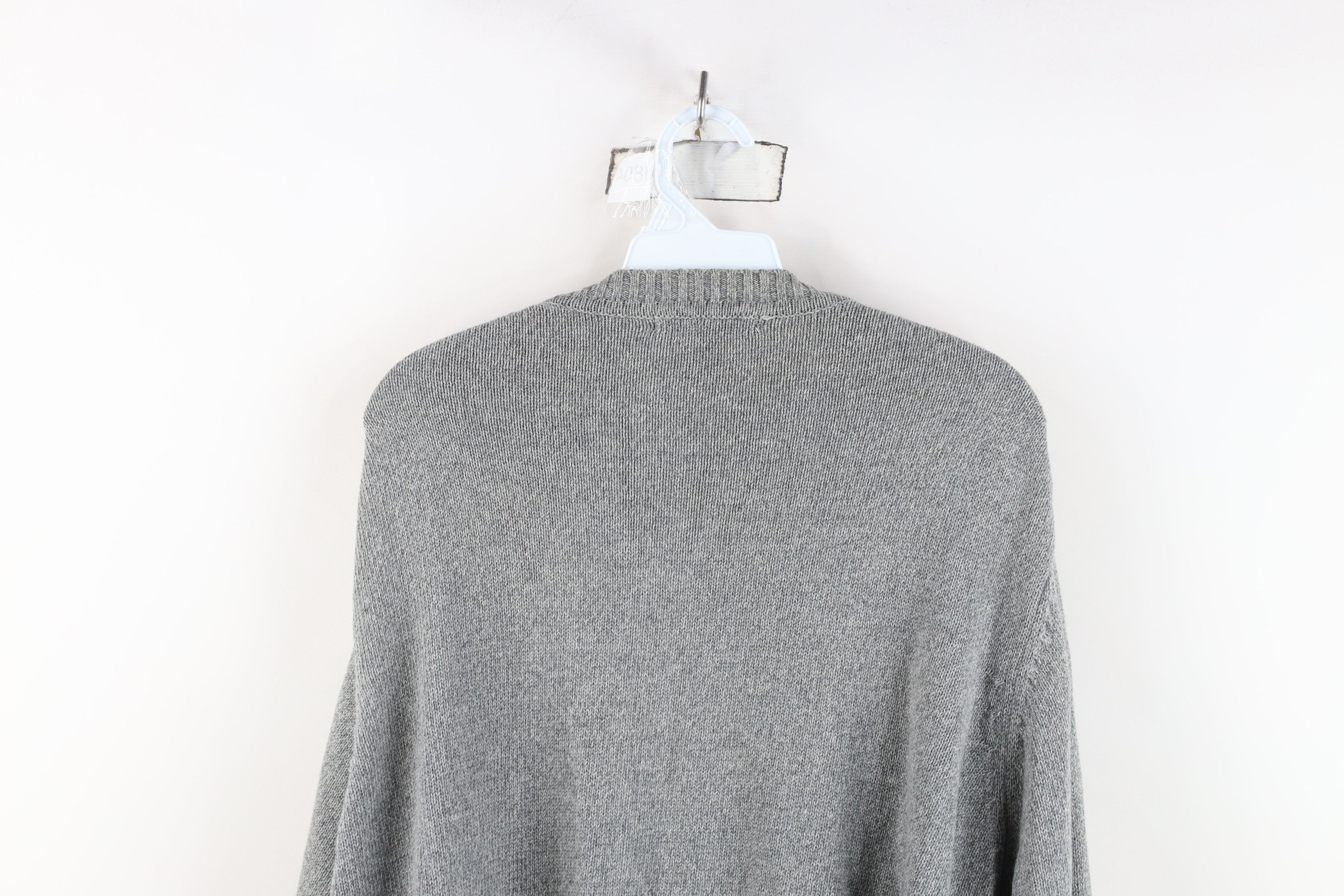Vintage Vintage 90s Streetwear Block Cotton Ribbed Knit Sweater Size US XL / EU 56 / 4 - 11 Thumbnail