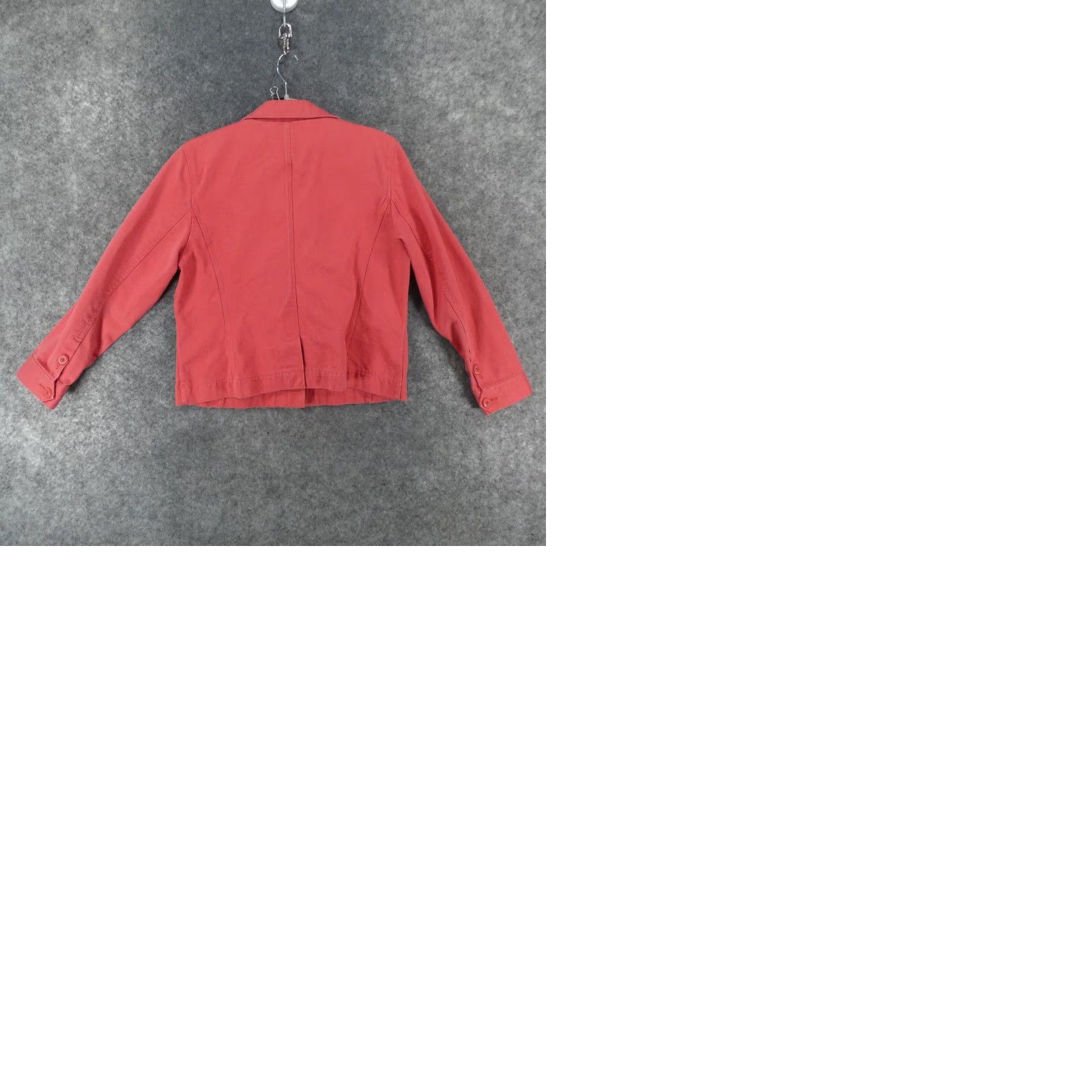 Vintage LL Bean Jacket Womens Medium Pet Pink Button Up Chore Barn Shacket Ladies Size M / US 6-8 / IT 42-44 - 9 Thumbnail